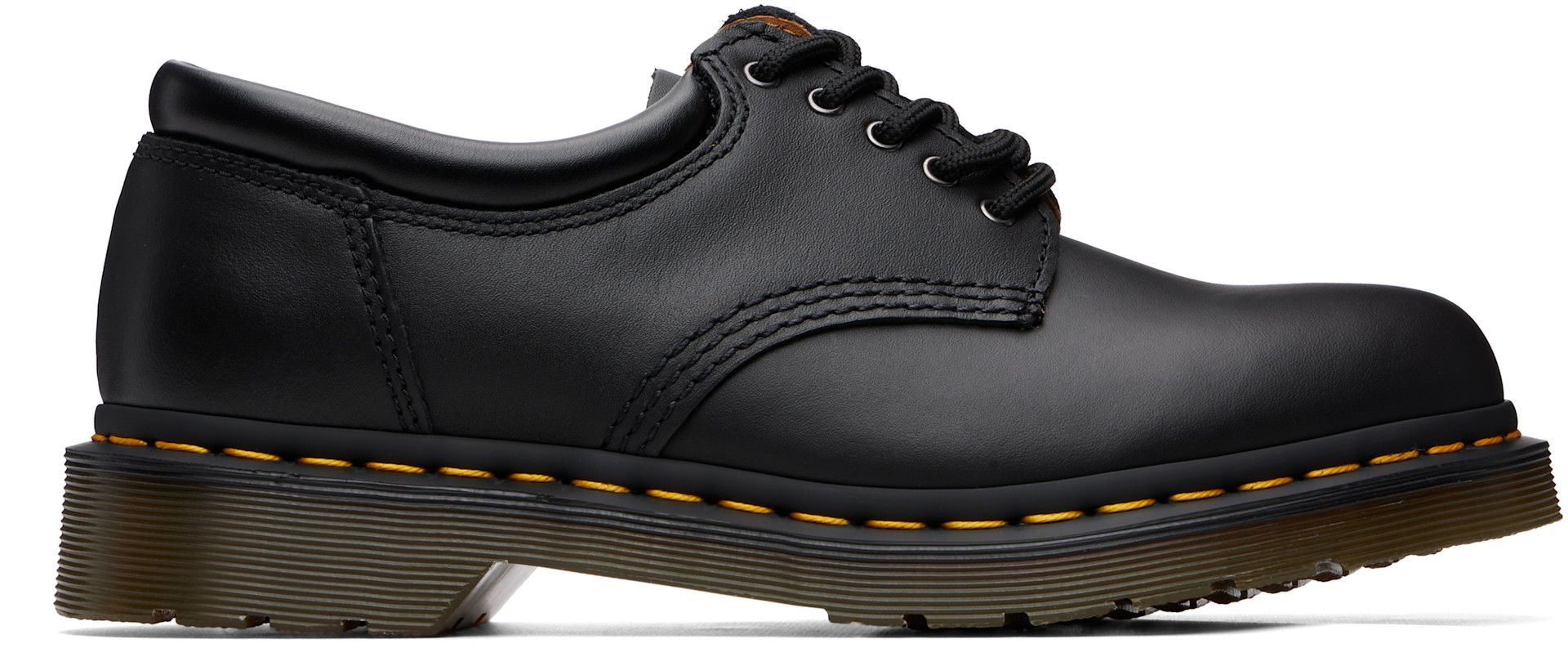 Dr. Martens - 블랙 8053 나파 가죽 캐주얼 더비 슈즈