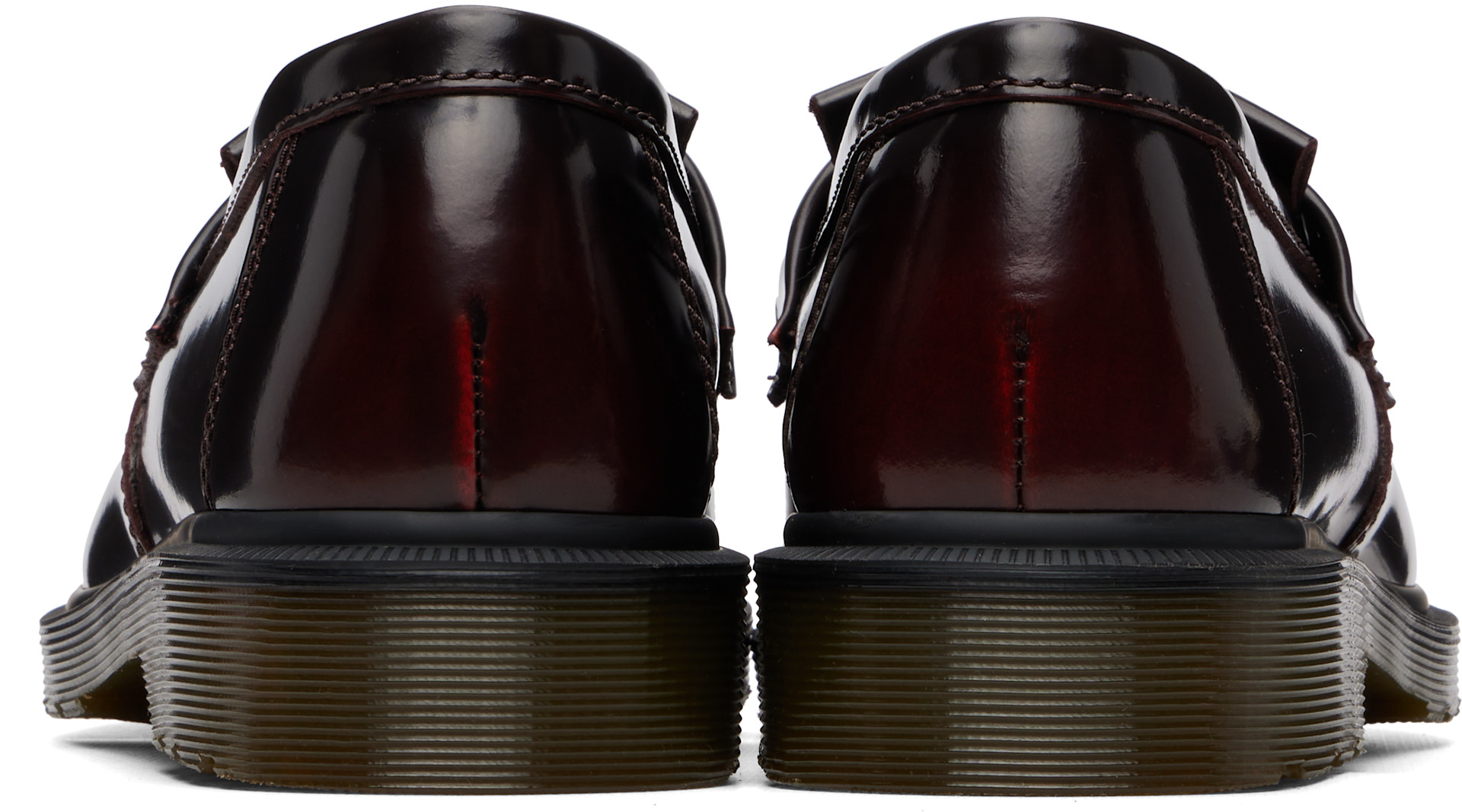 Dr. Martens タッセルローファー バーガンディ Dr. Martens: バーガンディ Adrian Arcadia レザー タッセル