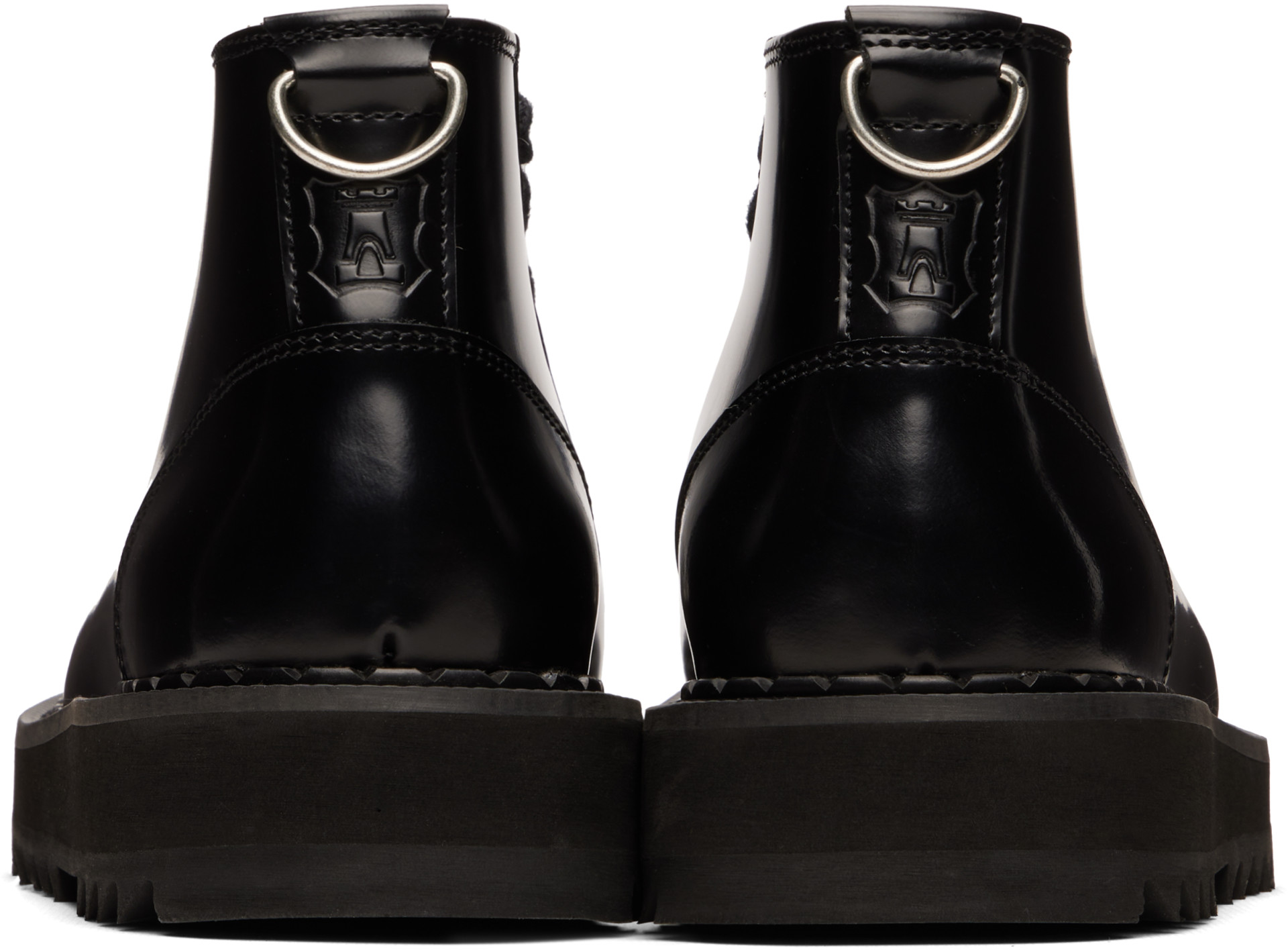 George Cox - Bottes Ripple Monkey noires