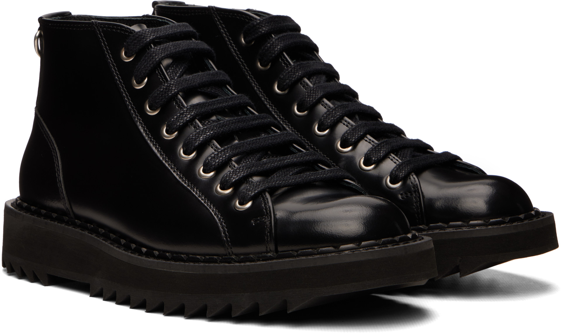 George Cox - Bottes Ripple Monkey noires