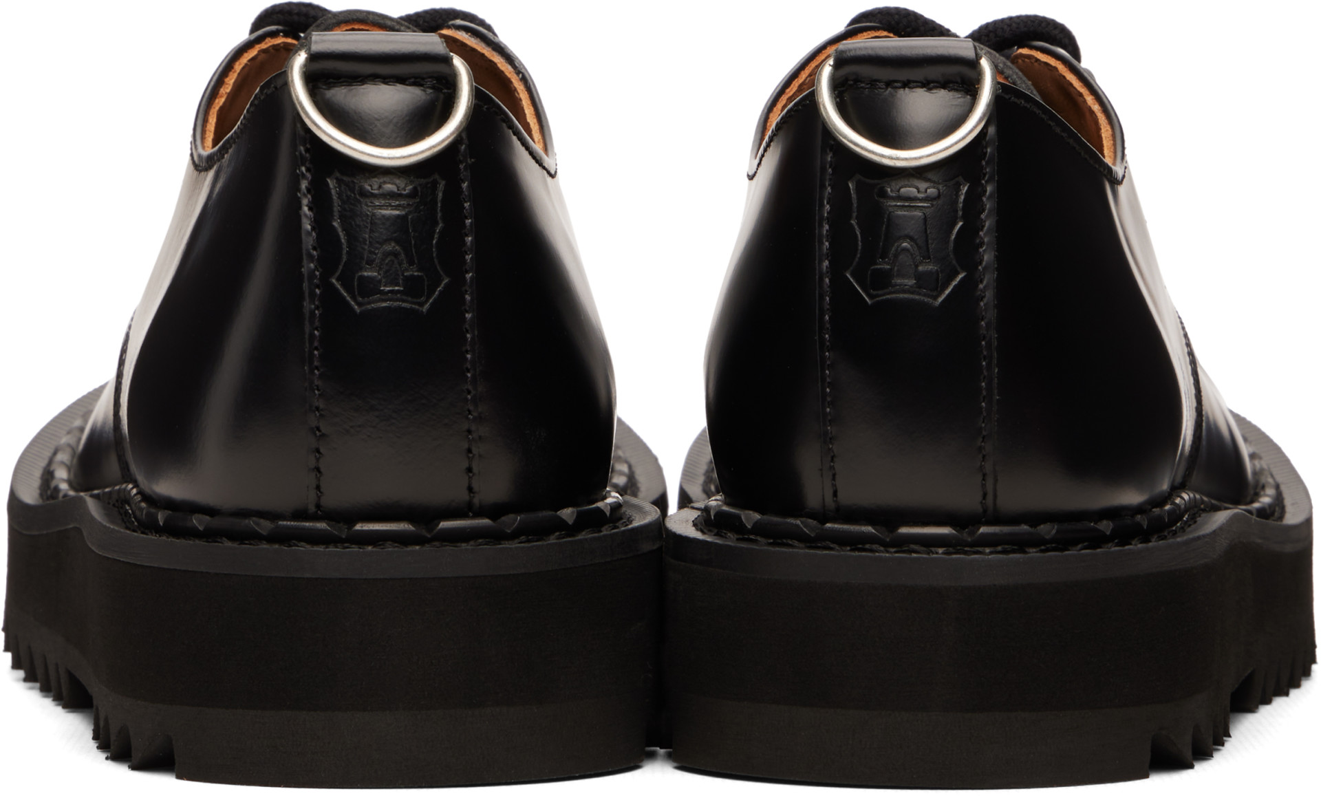 George Cox - Derbys Ripple Bump Toe noirs