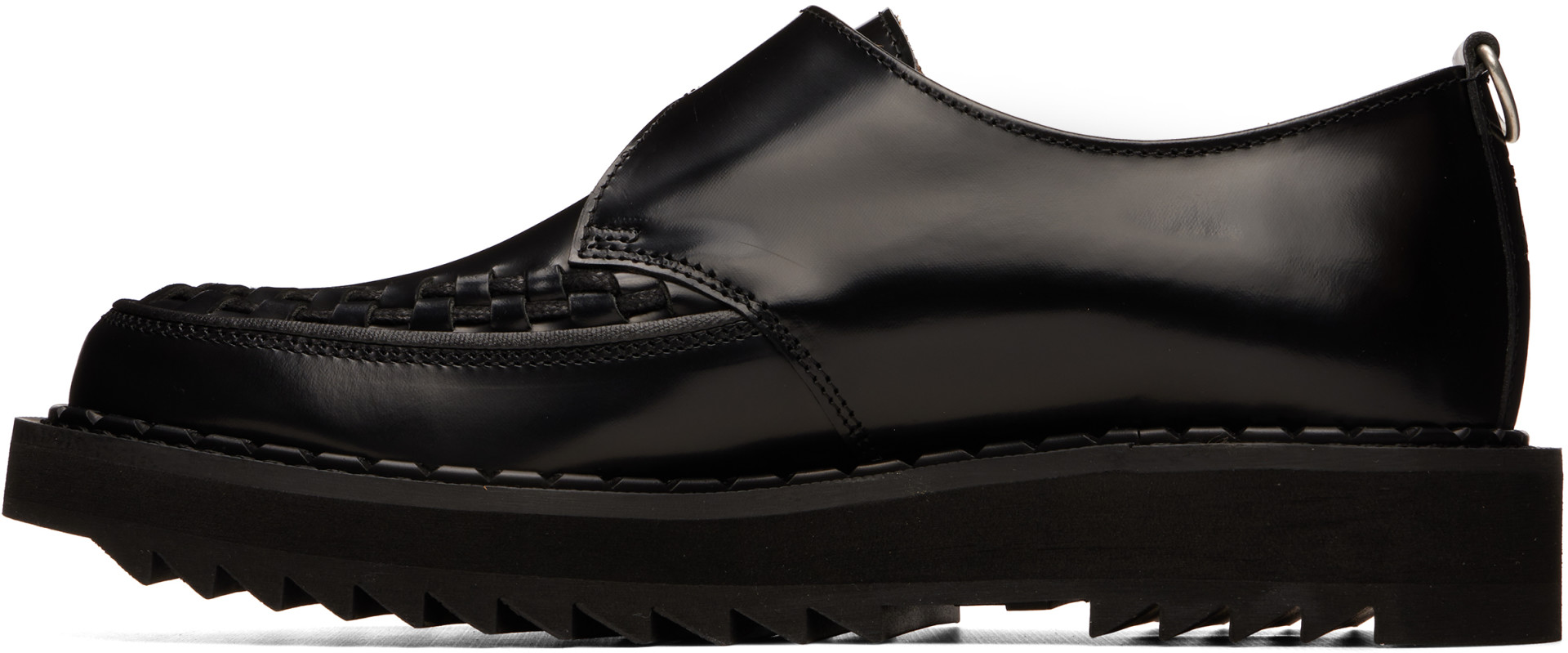 George Cox - Chaussures à boucle Hatton noires
