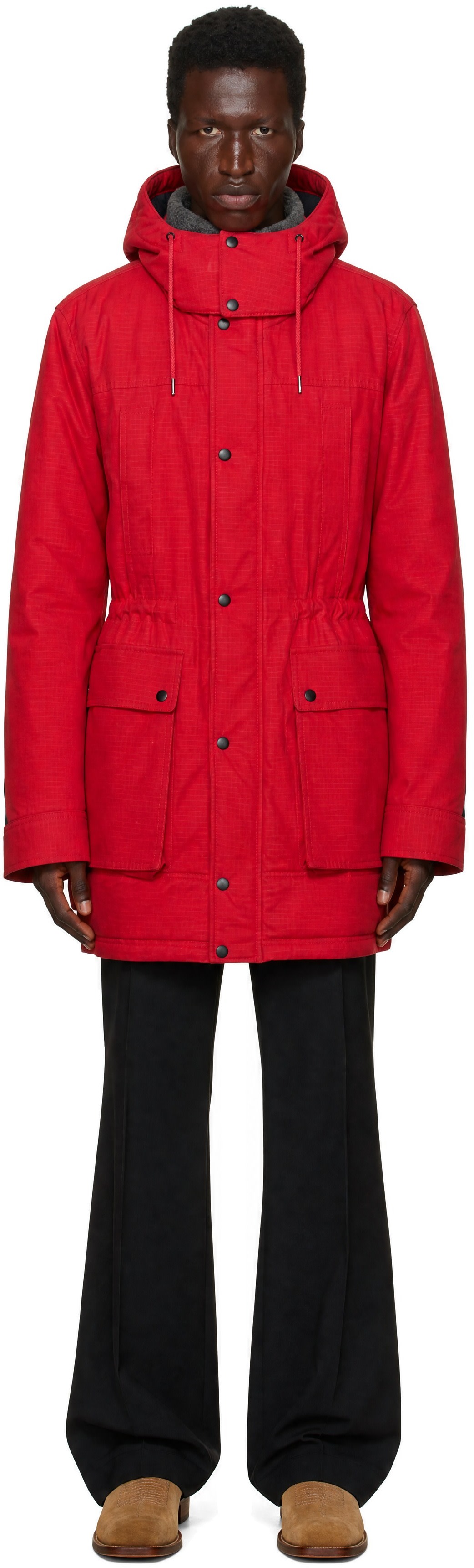 Commission - Red Midtown Ski Coat