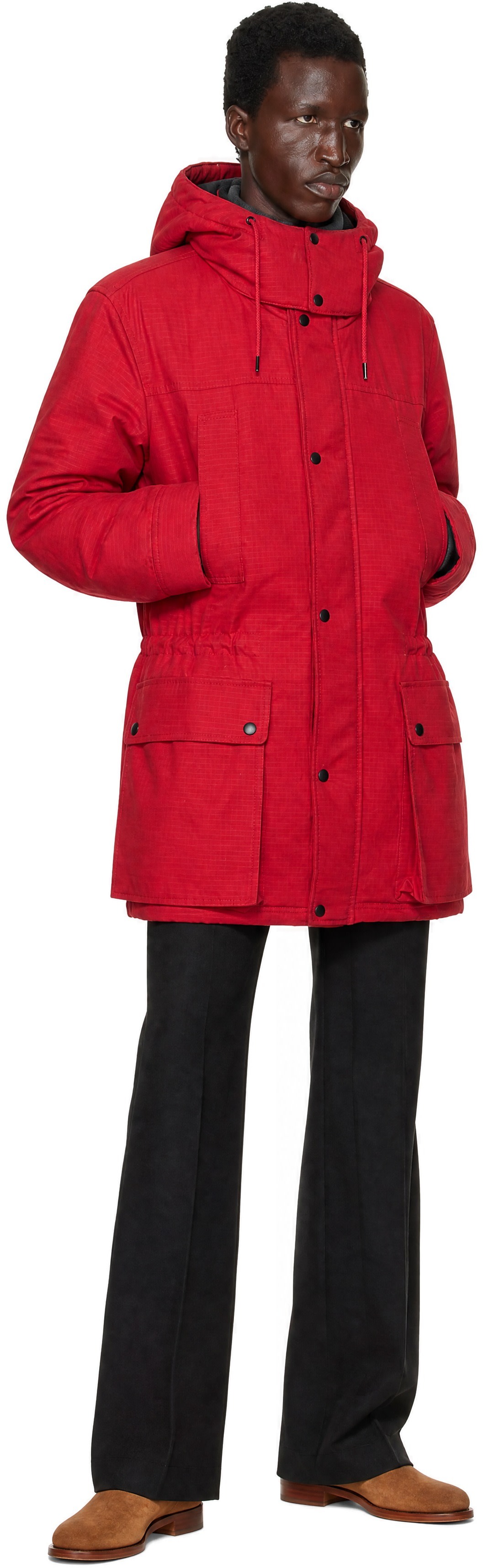 Commission - Red Midtown Ski Coat