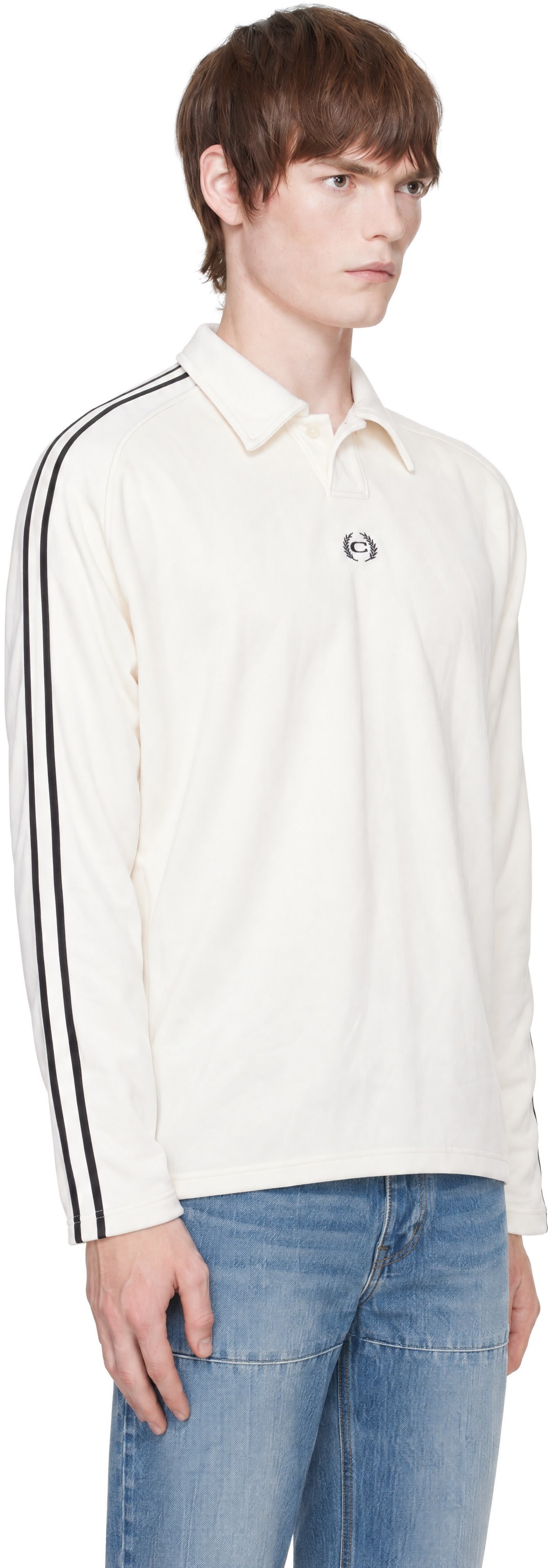 Commission - Polo de soccer blanc