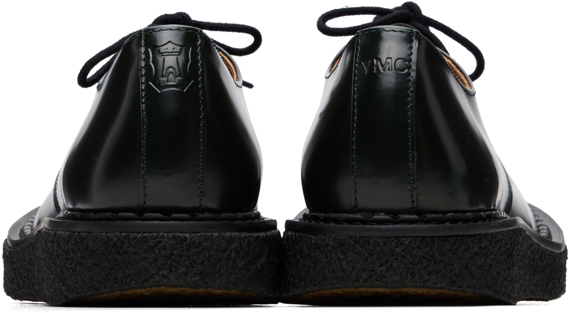 YMC - Green George Cox Edition Bump-Toe Derbys