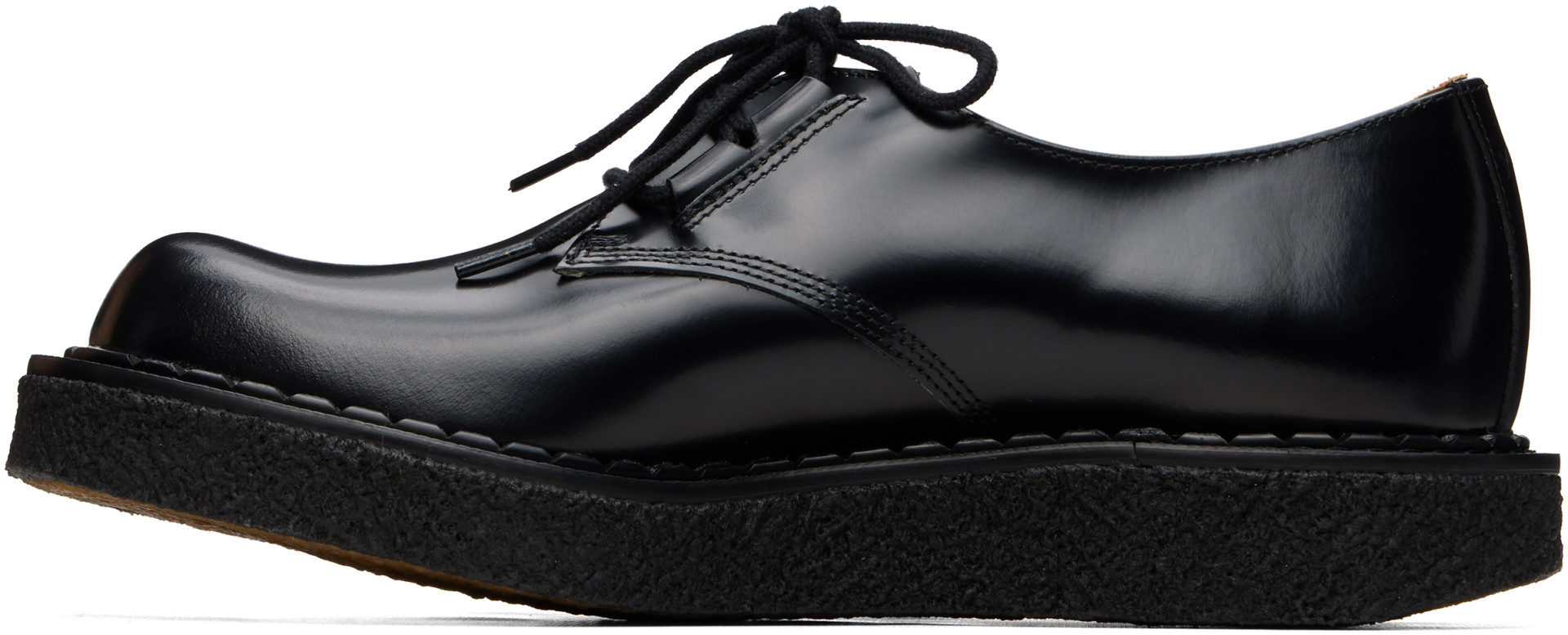 YMC - Black George Cox Edition Bump-Toe Derbys