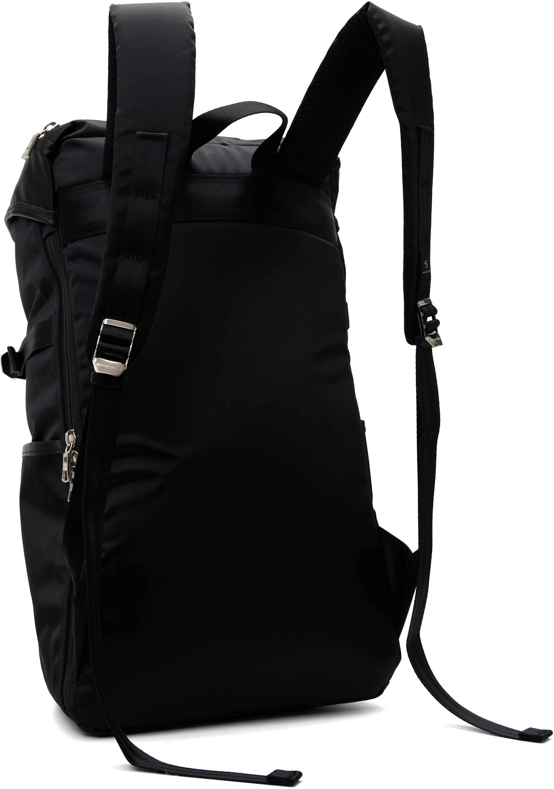 master-piece - Black Progress Flap Backpack