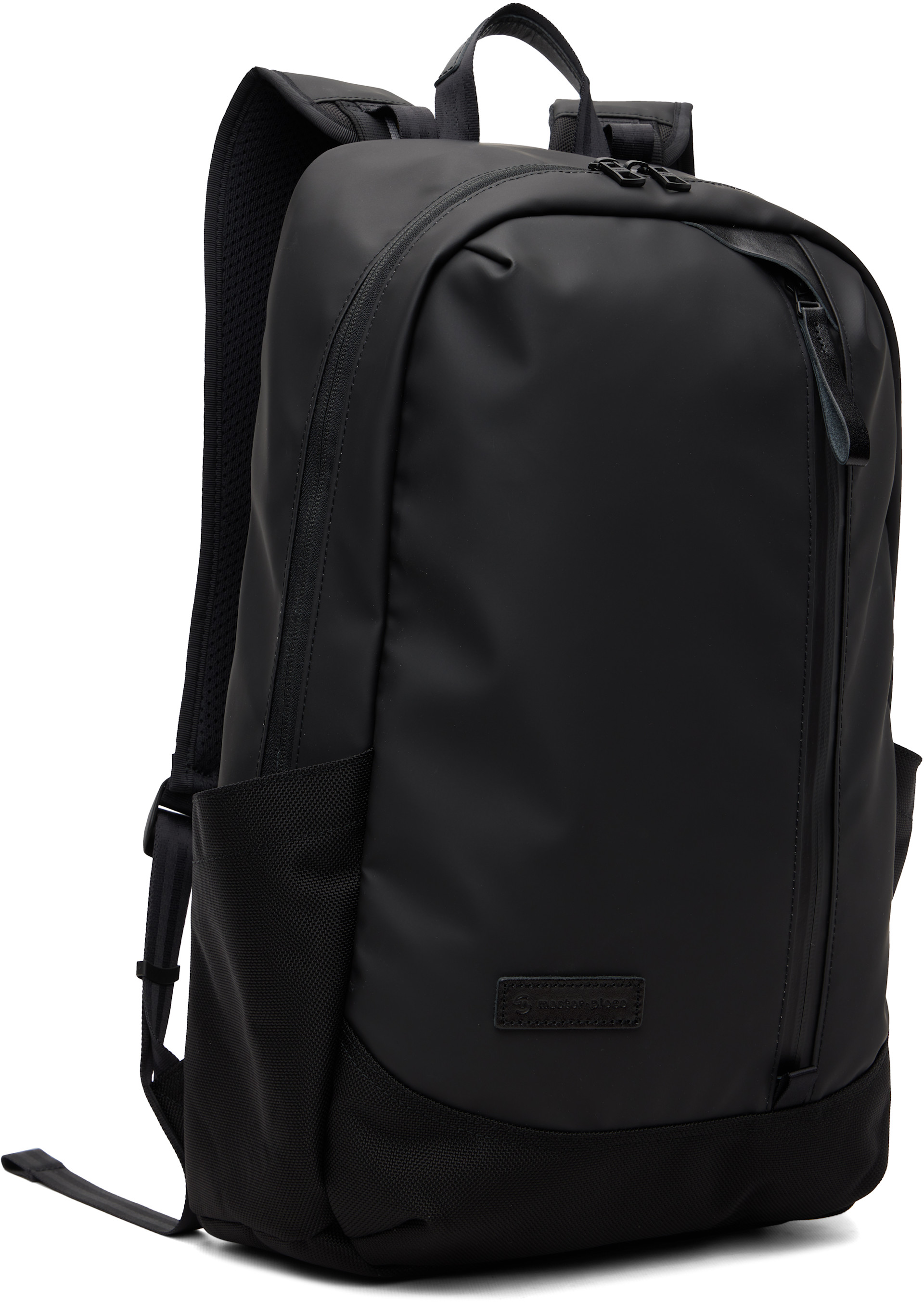 master-piece - Black Slick M Backpack