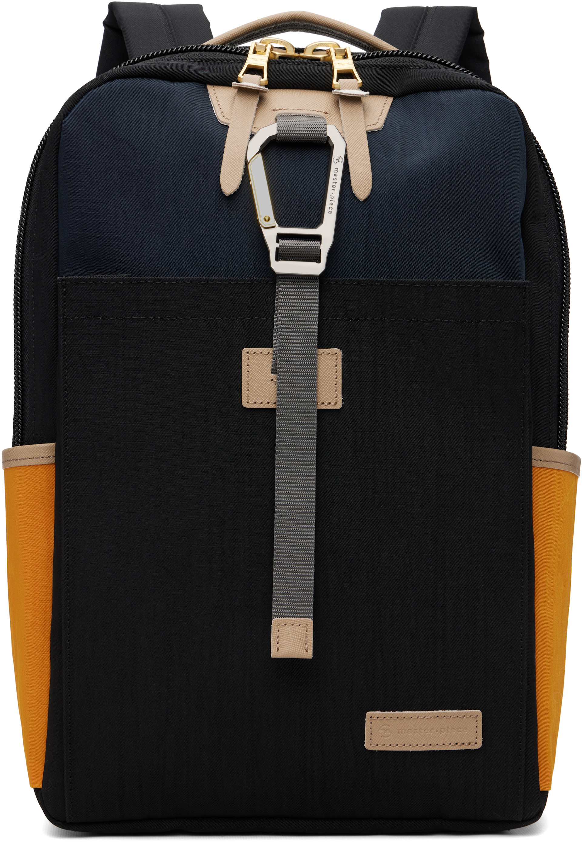 master-piece - Navy & Black Link Backpack