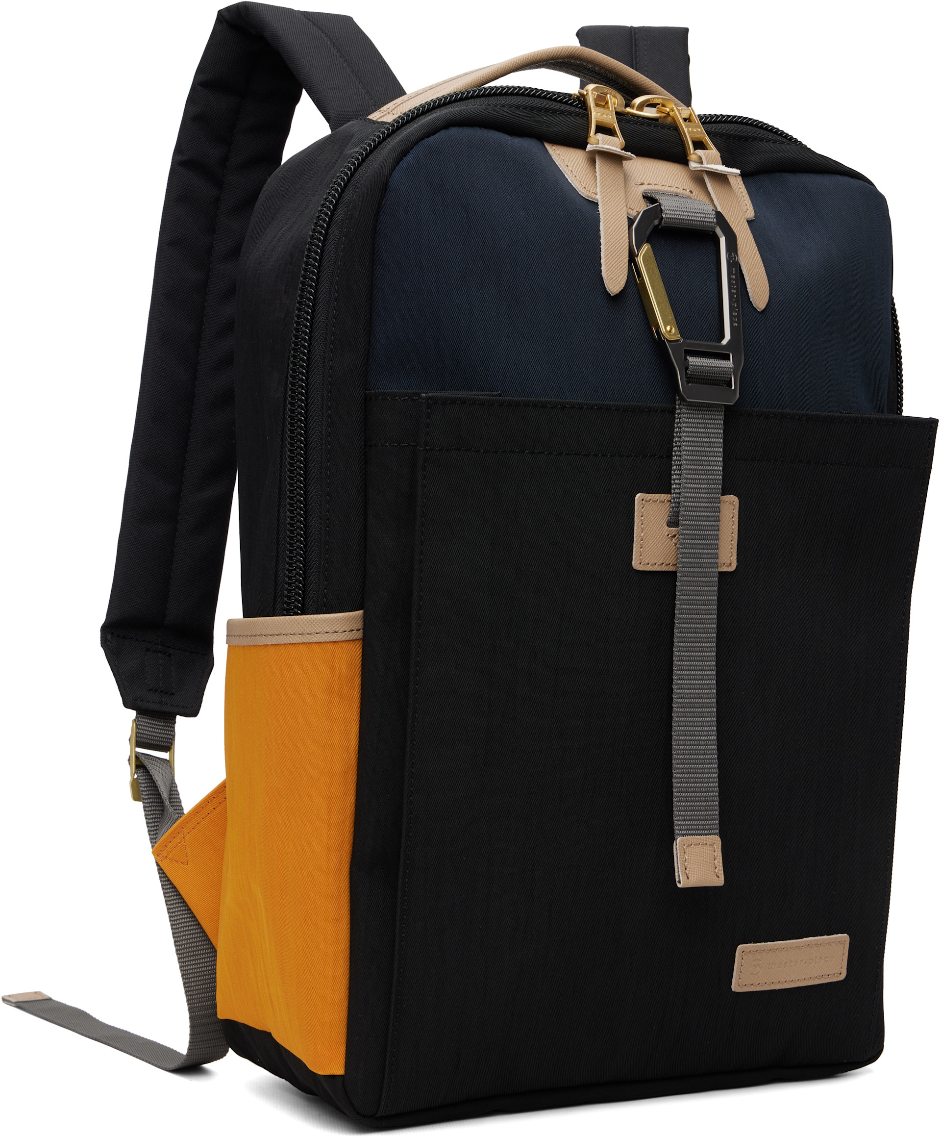 master-piece - Navy & Black Link Backpack