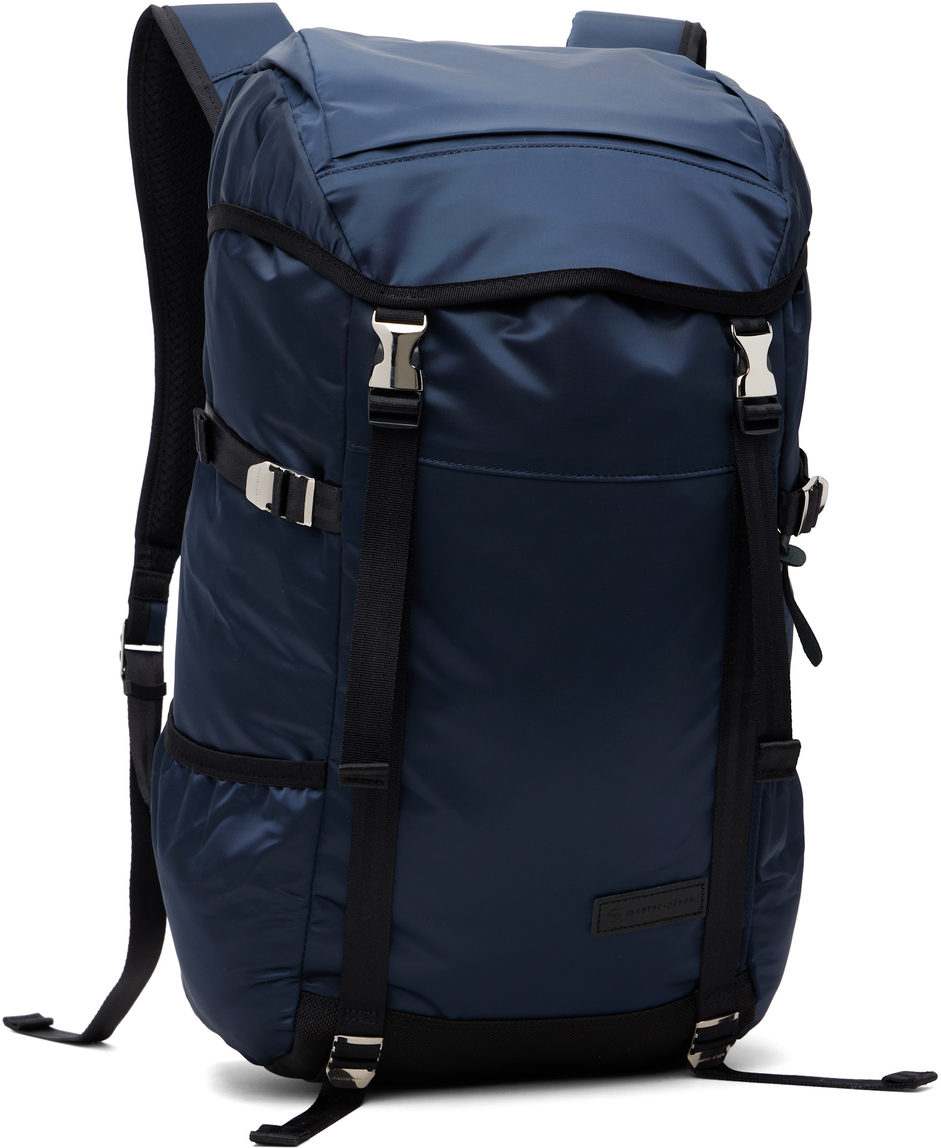 master-piece - Navy Lightning Flap Backpack