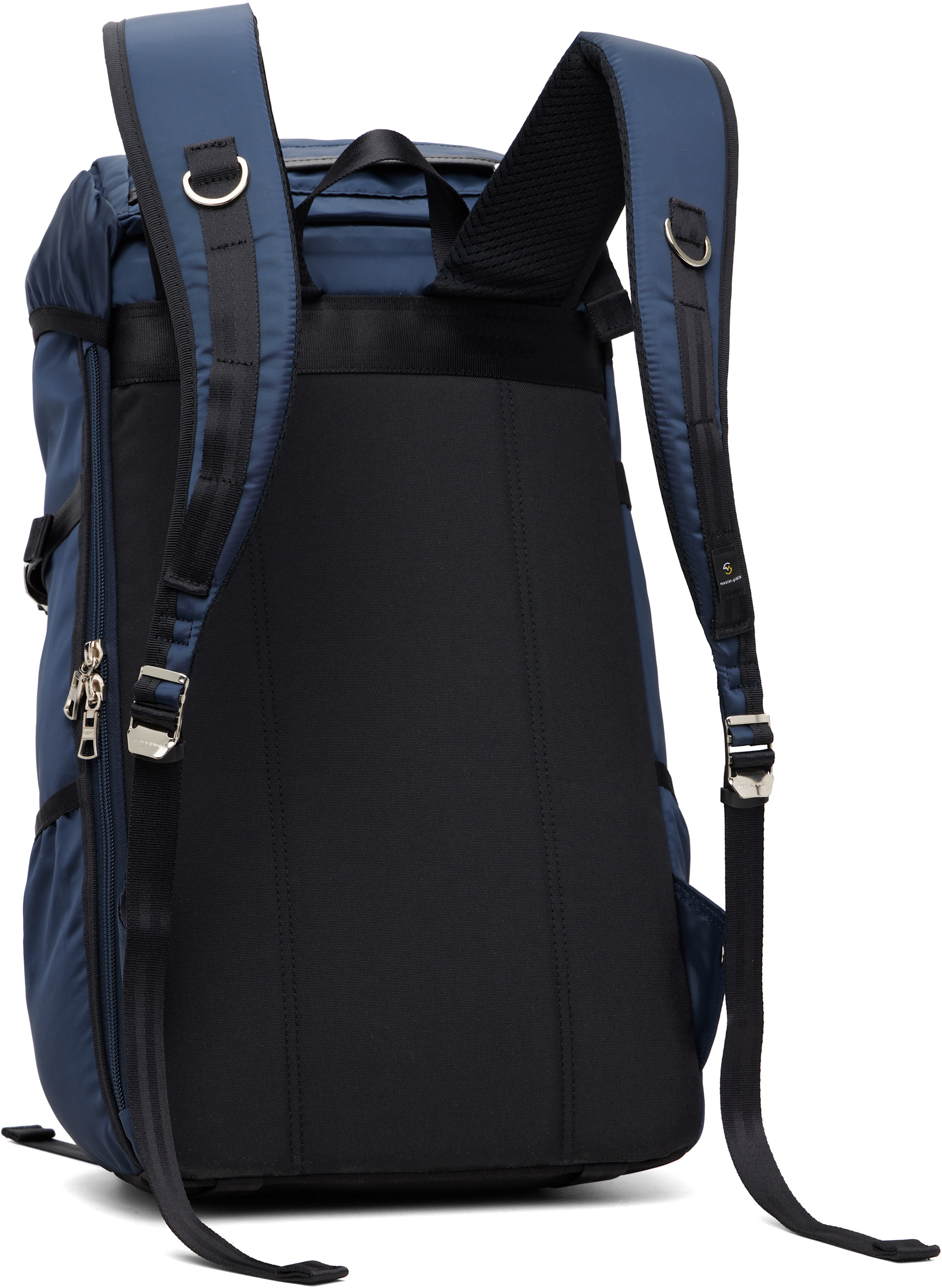 master-piece - Navy Lightning Flap Backpack