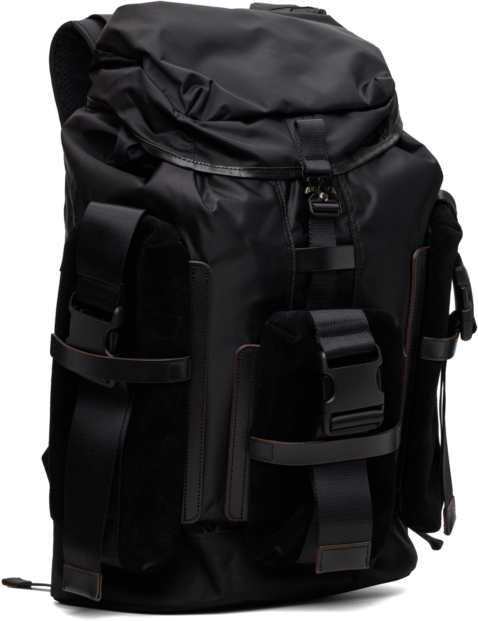 Master-Piece Co - 黑色大号 No.43130-v2 Rogue Flap 双肩包