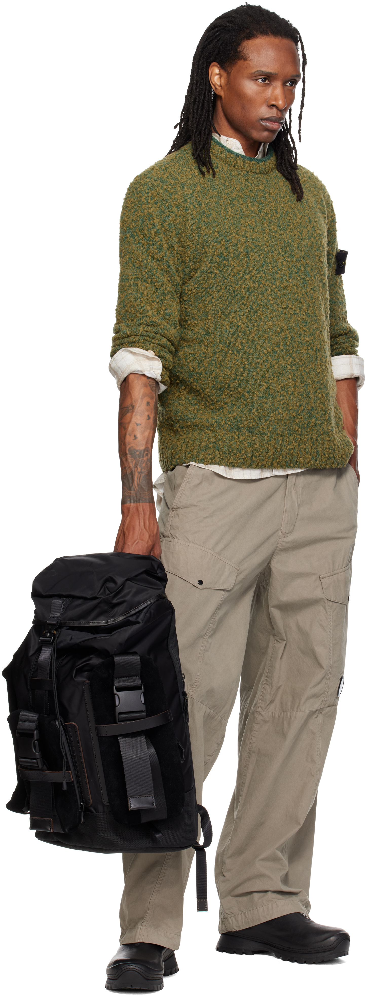 master-piece - Black No.43130-v2 Rogue Flap L Backpack