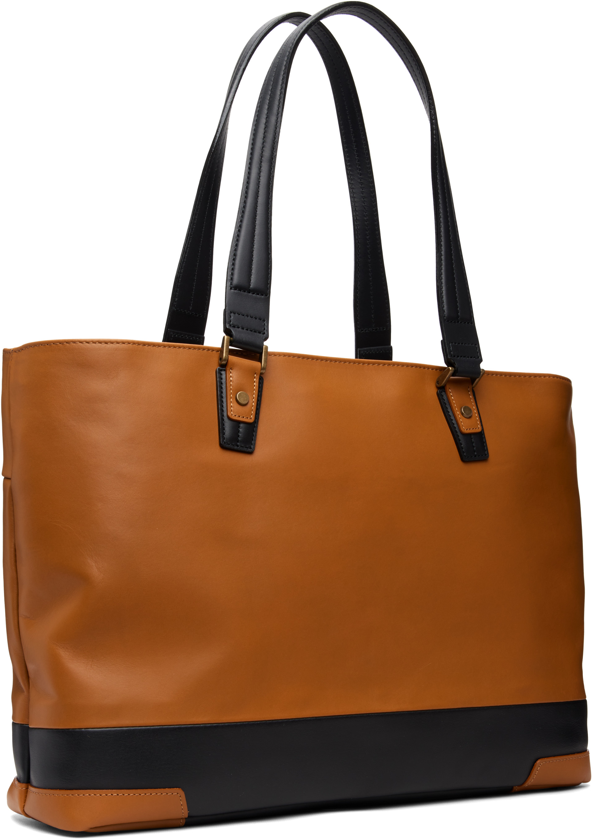 master-piece - Brown Gloss Tote