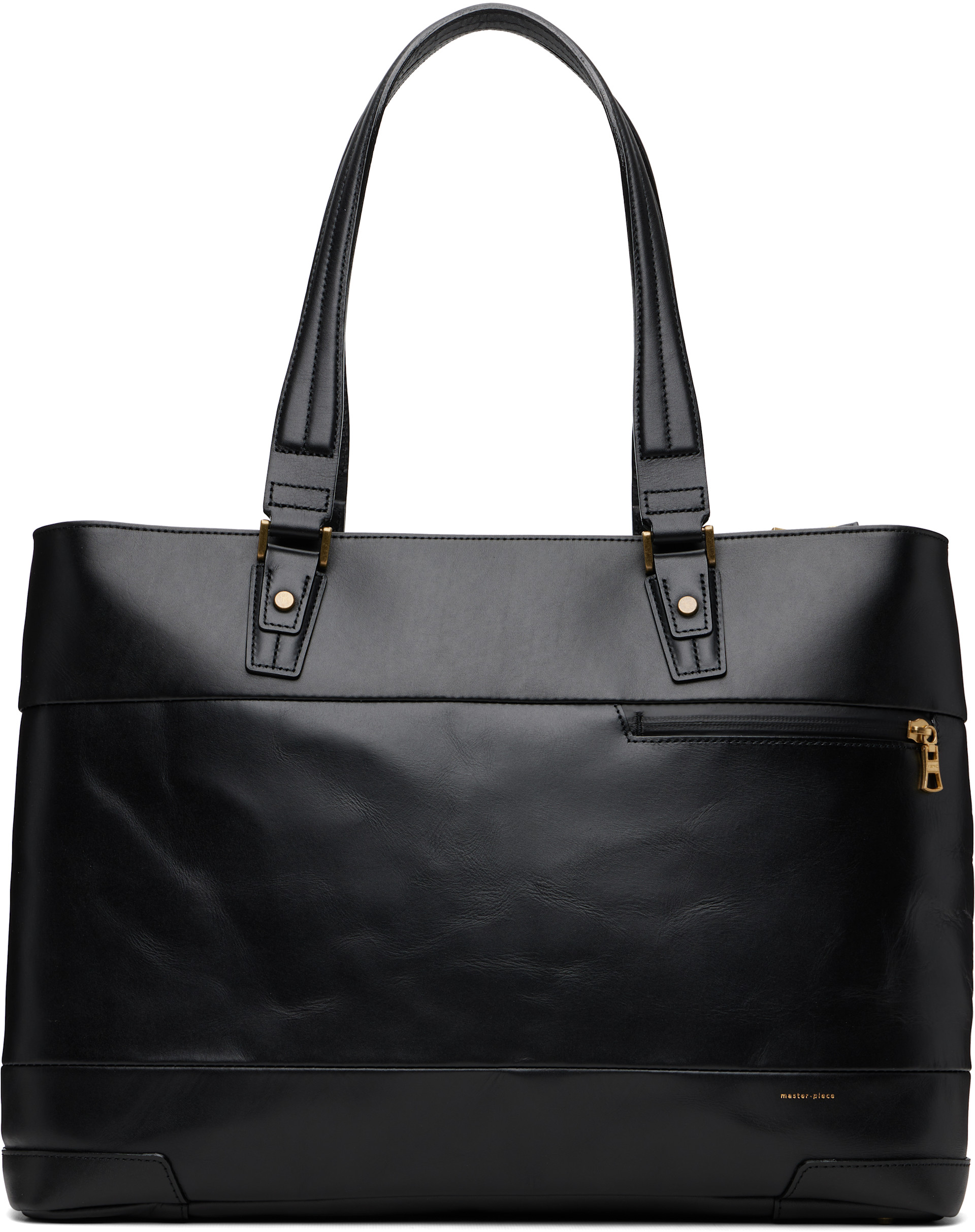 master-piece - Black Gloss Briefcase