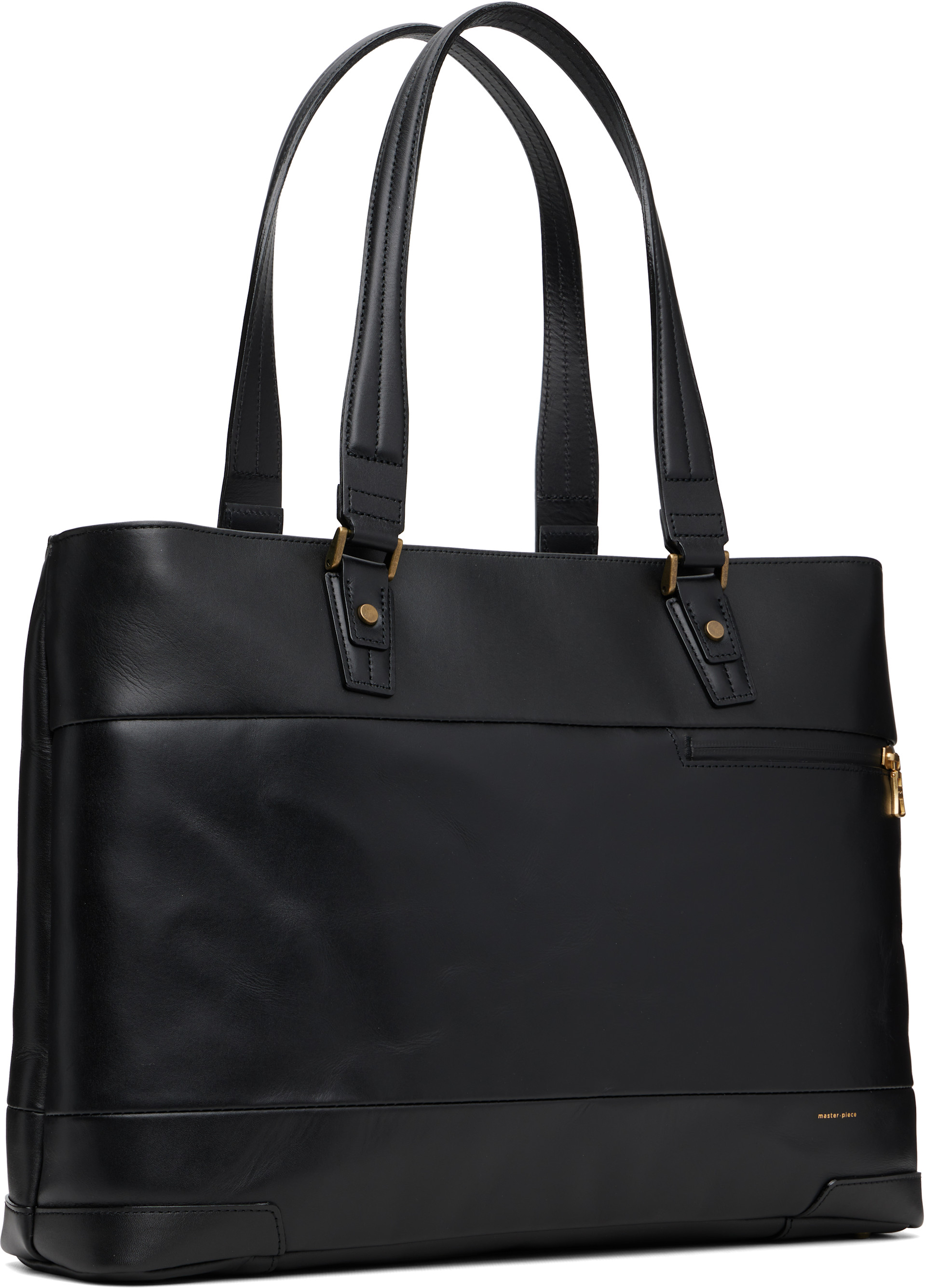 master-piece - Black Gloss Briefcase