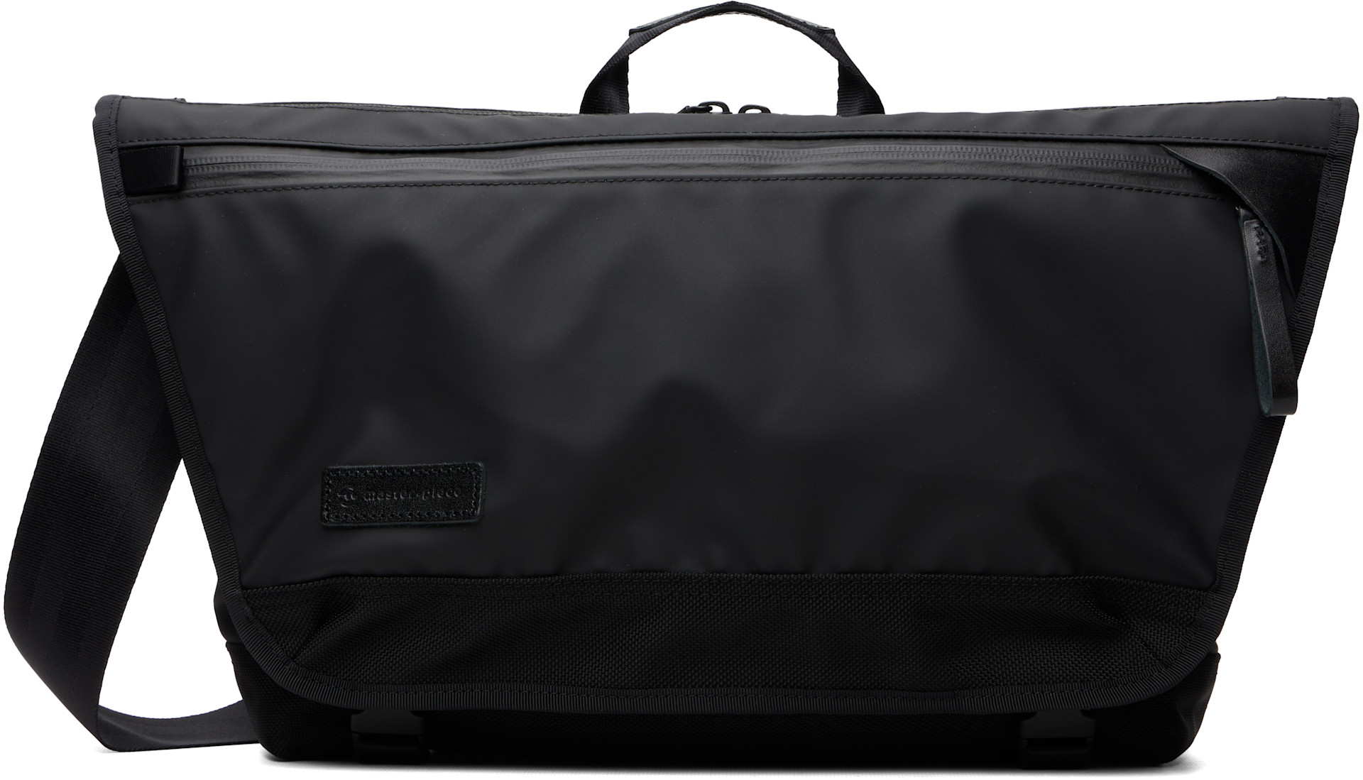 master-piece - Black Slick Messenger Bag