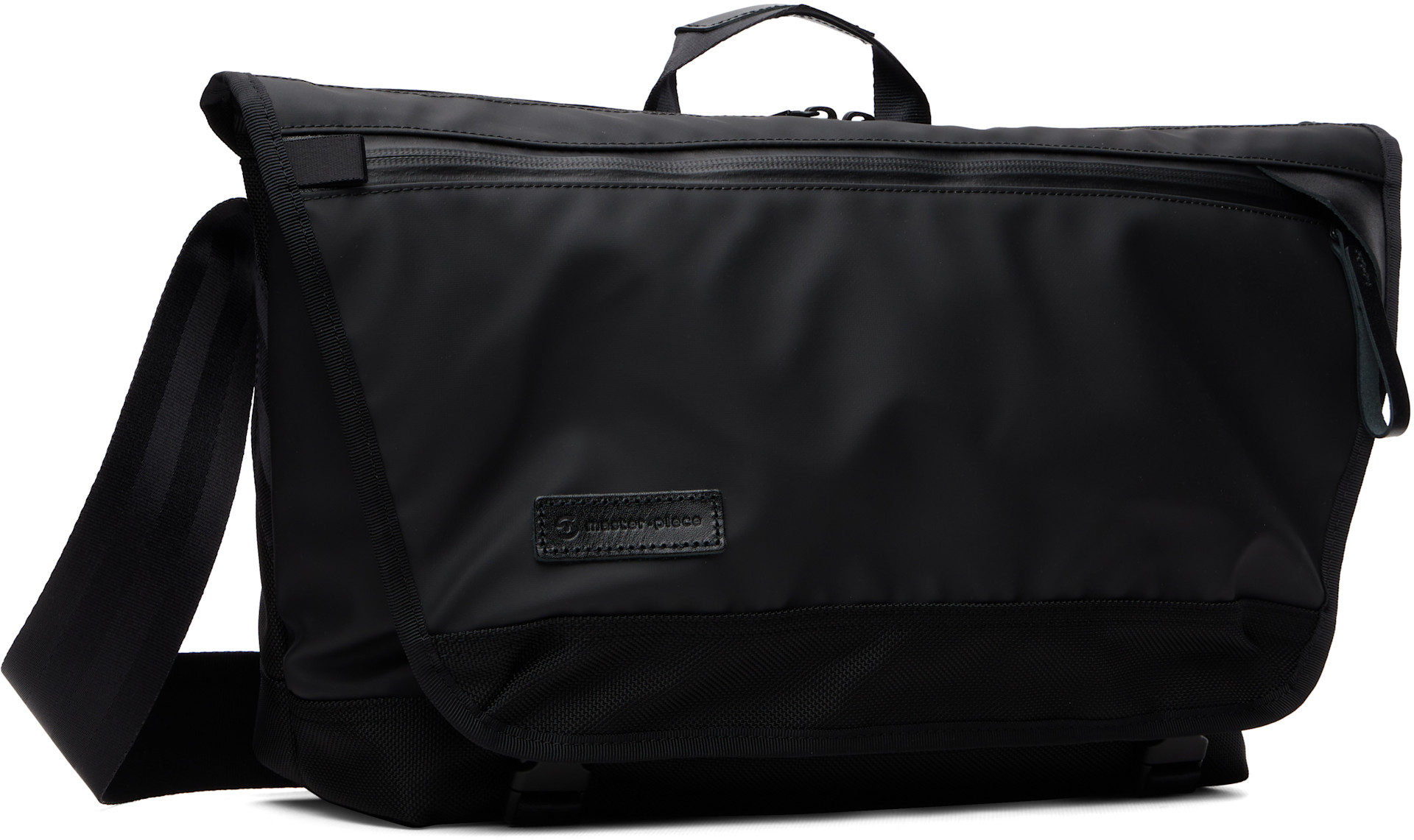 master-piece - Black Slick Messenger Bag