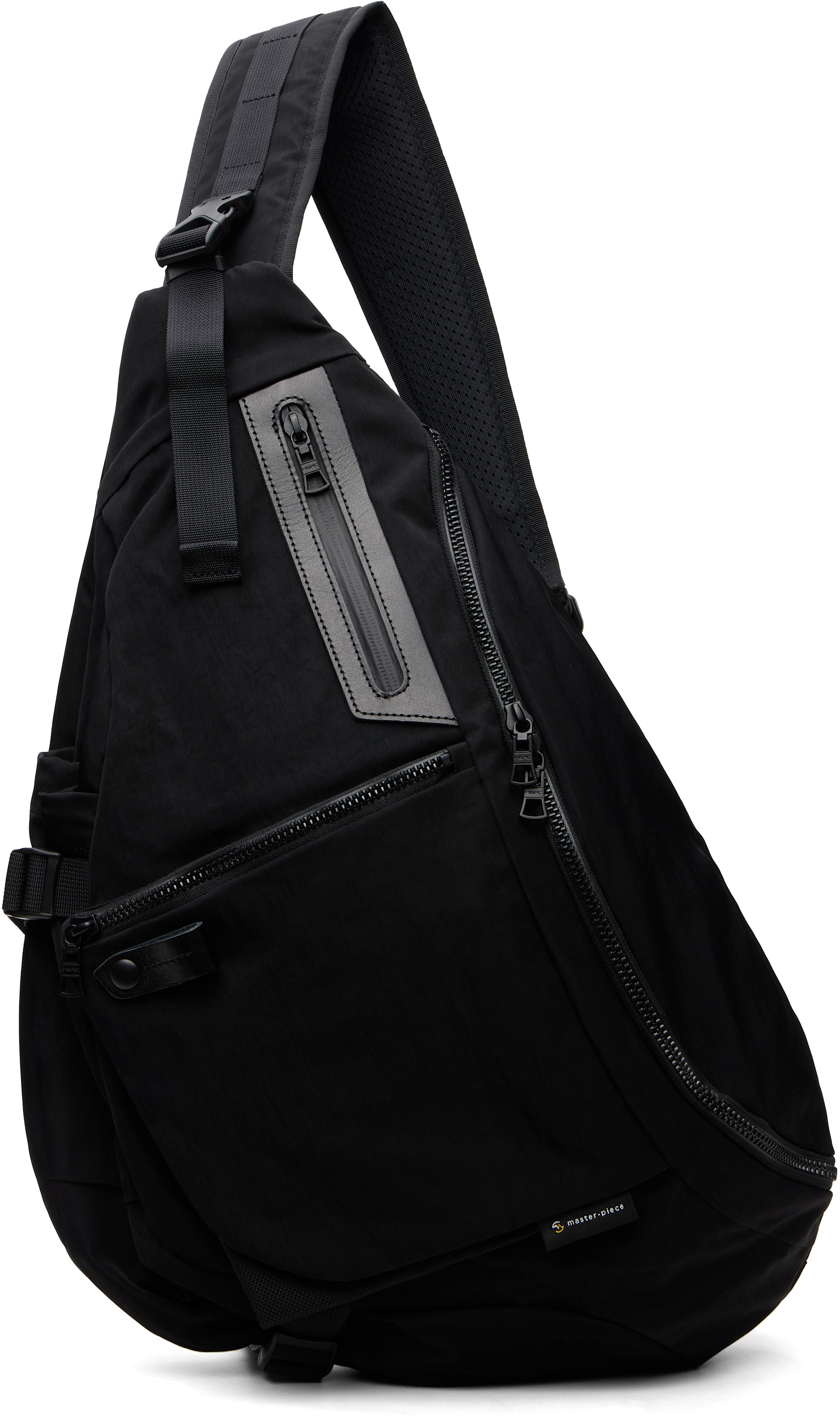 master-piece - Black Circus Wide Sling Bag