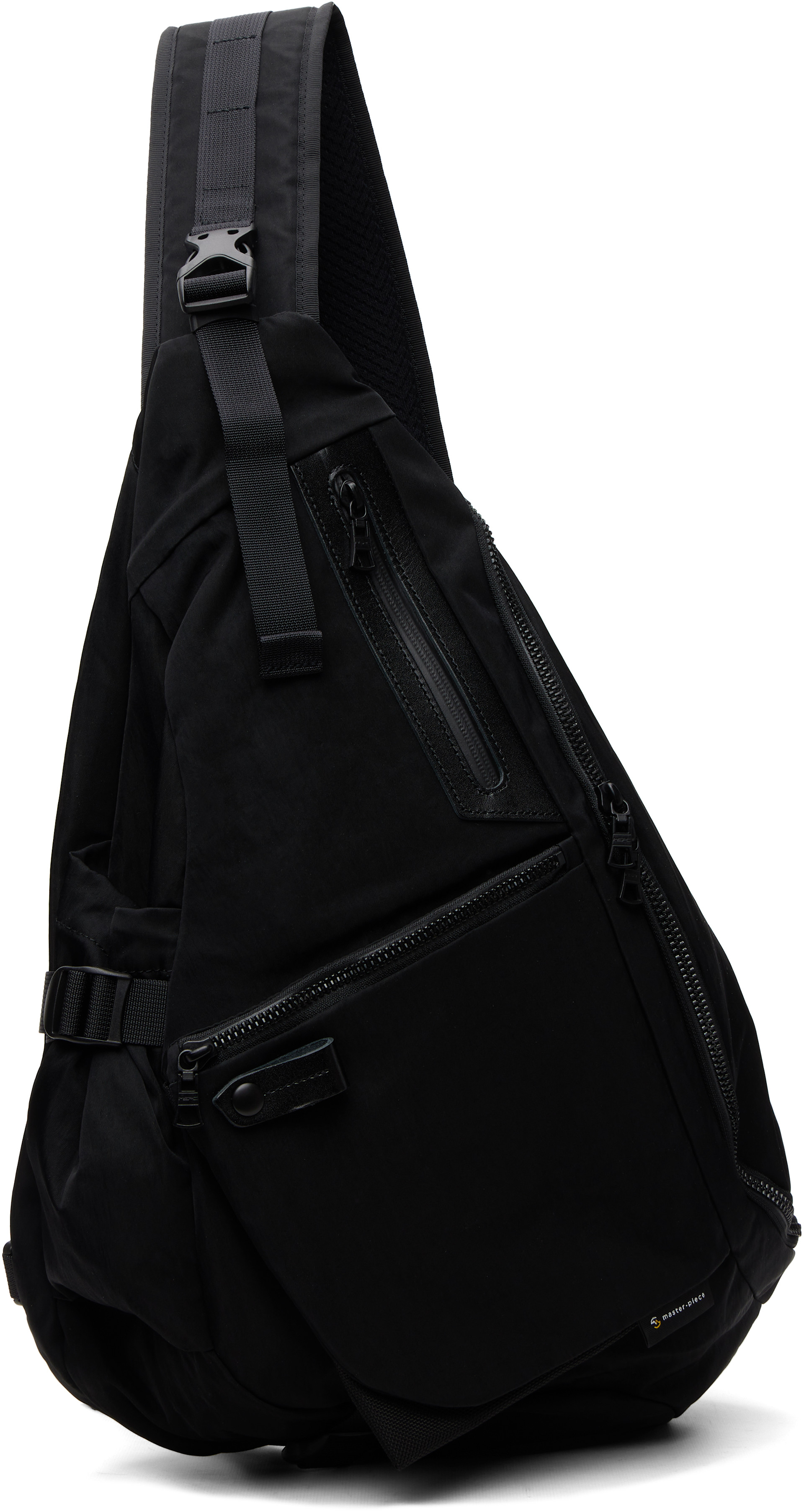 master-piece - Black Circus Wide Sling Bag