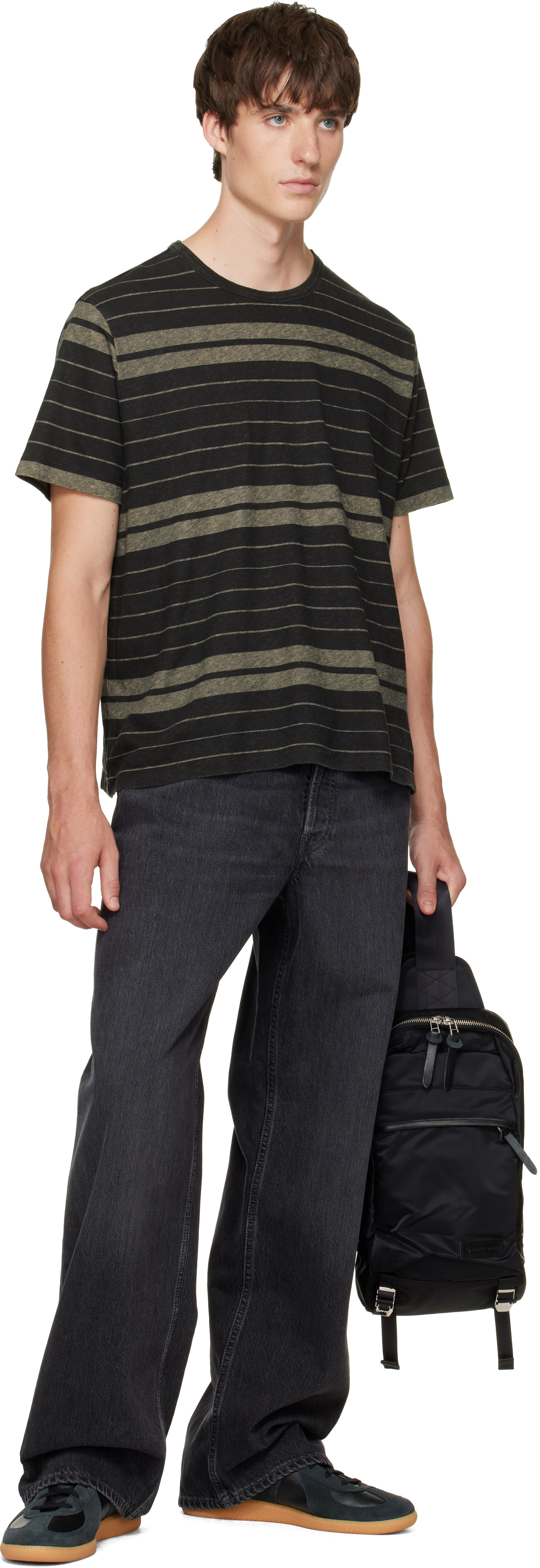 master-piece - Black Lightning Sling Bag