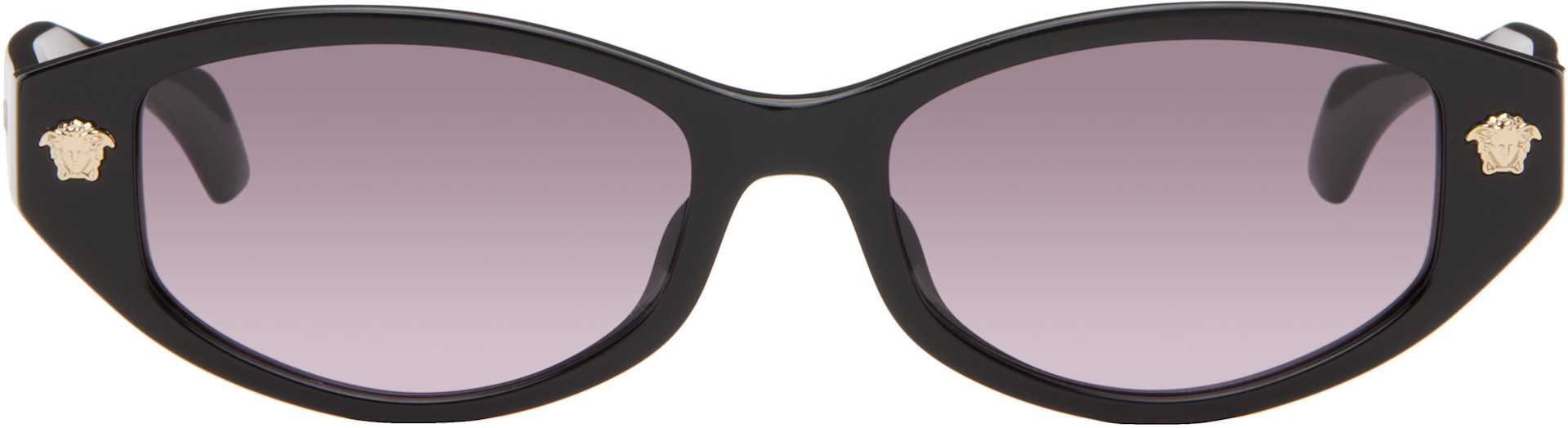 小物 00s Versace archive sunglasses Medusa Versace: Black Medusa Sunglasses | SSENSE Canada