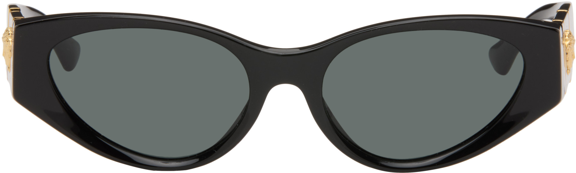 Versace: Black Medusa Legend Cat-Eye Sunglasses | SSENSE Argentina