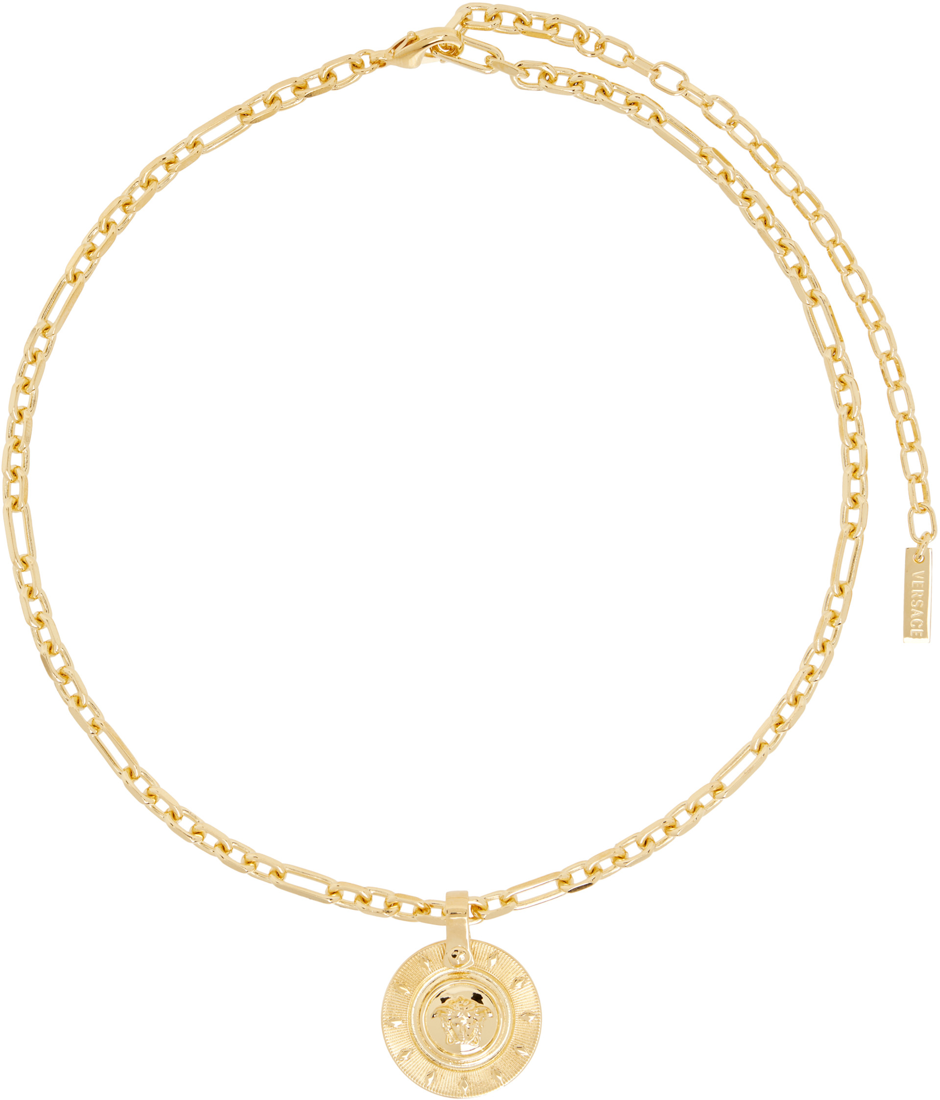 Versace: Irradia Collana Necklace | SSENSE