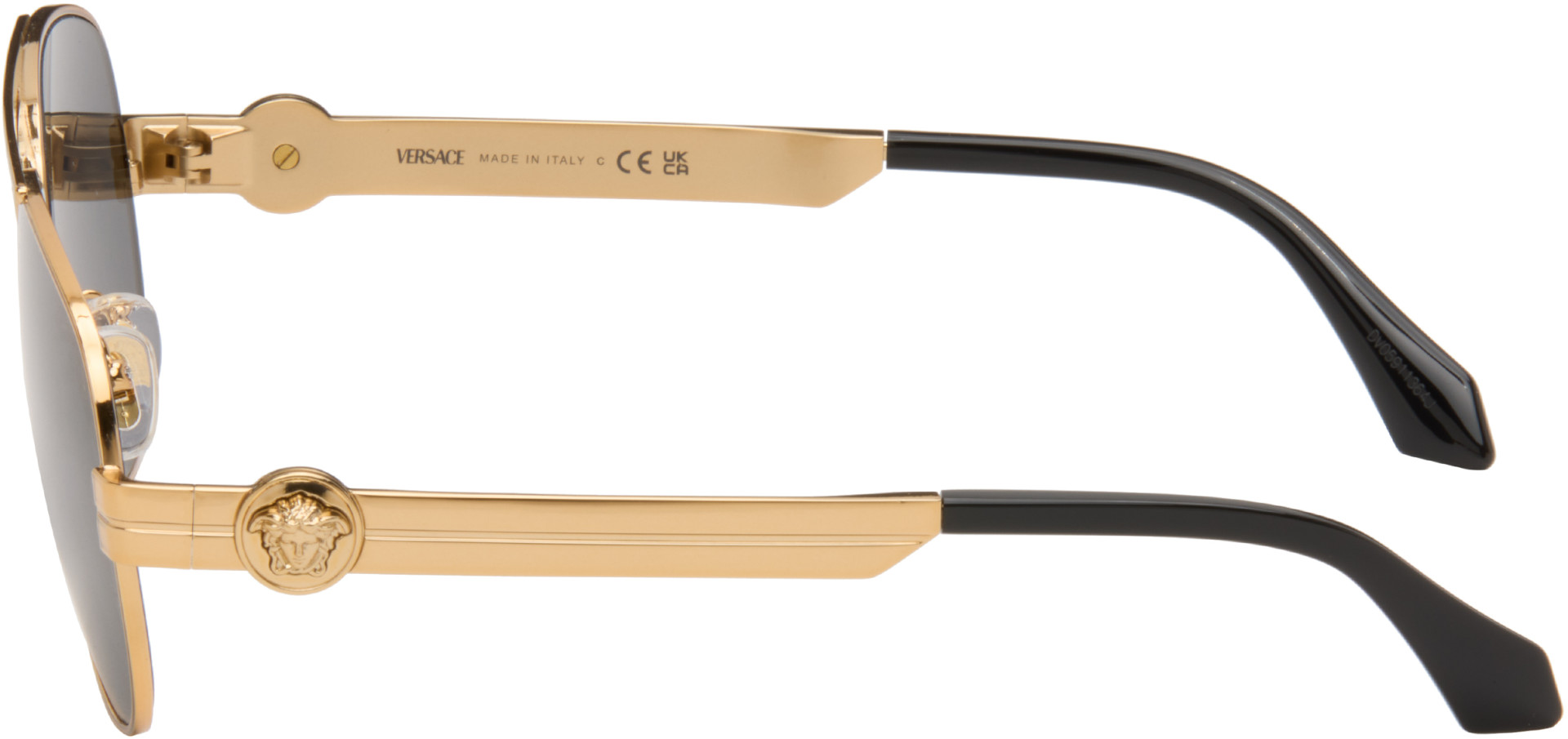 Versace - Gold Clarck Pilot Sunglasses