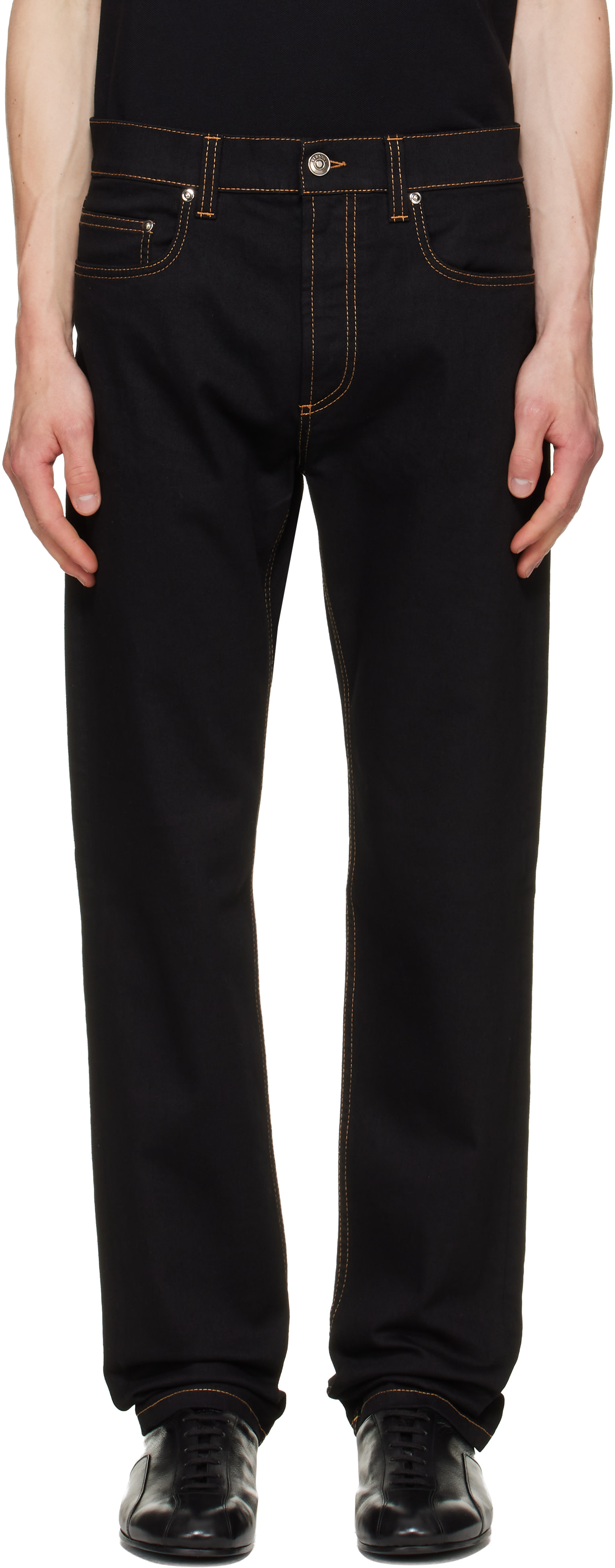 Versace - Jean fuselé noir