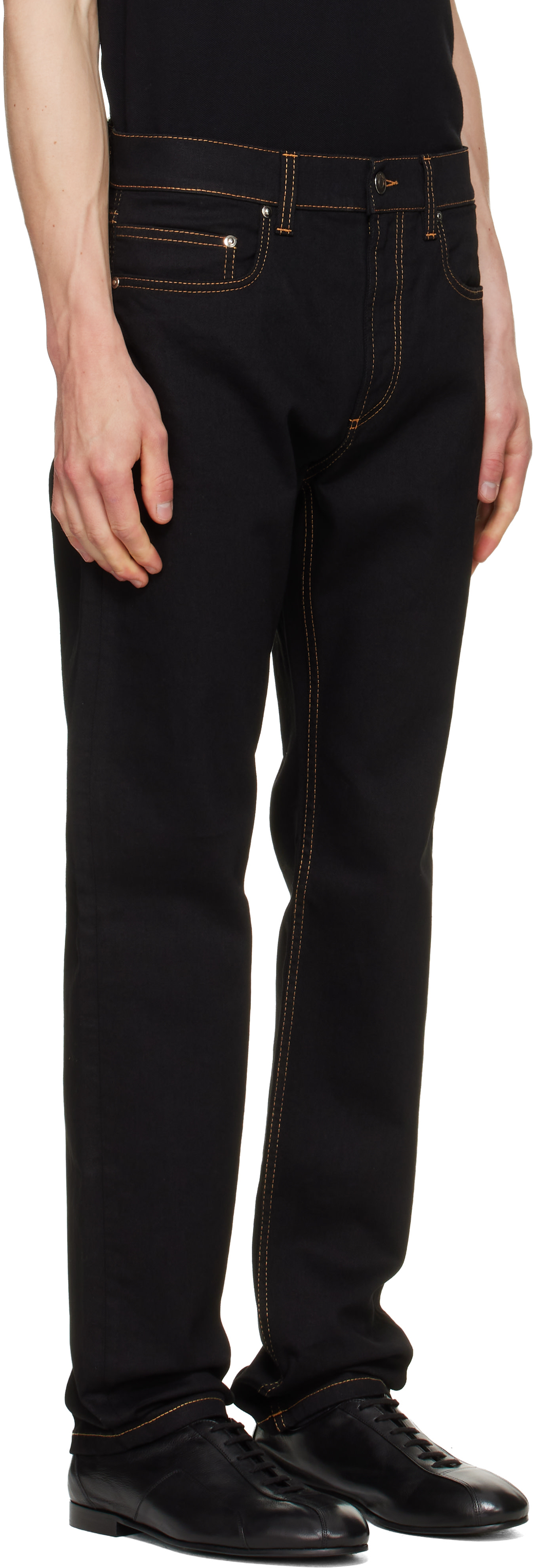 Versace - Jean fuselé noir
