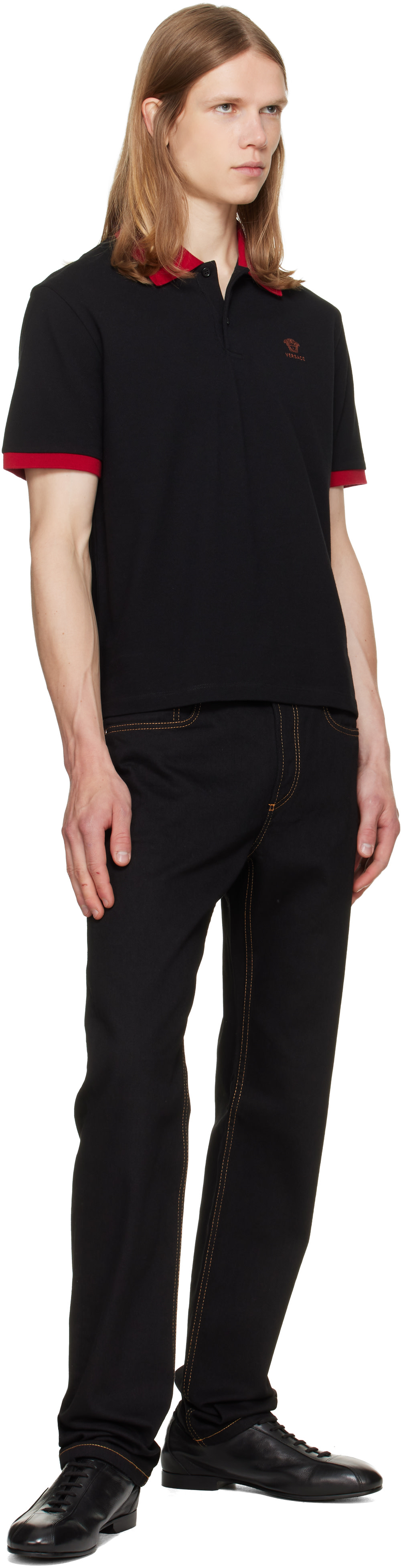 Versace - Jean fuselé noir