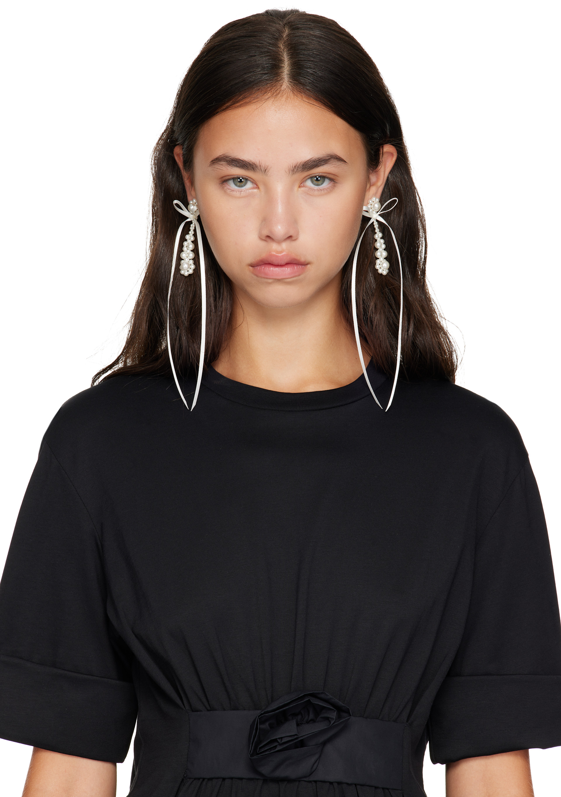 Simone Rocha - Victorian Drip リボン ピアス