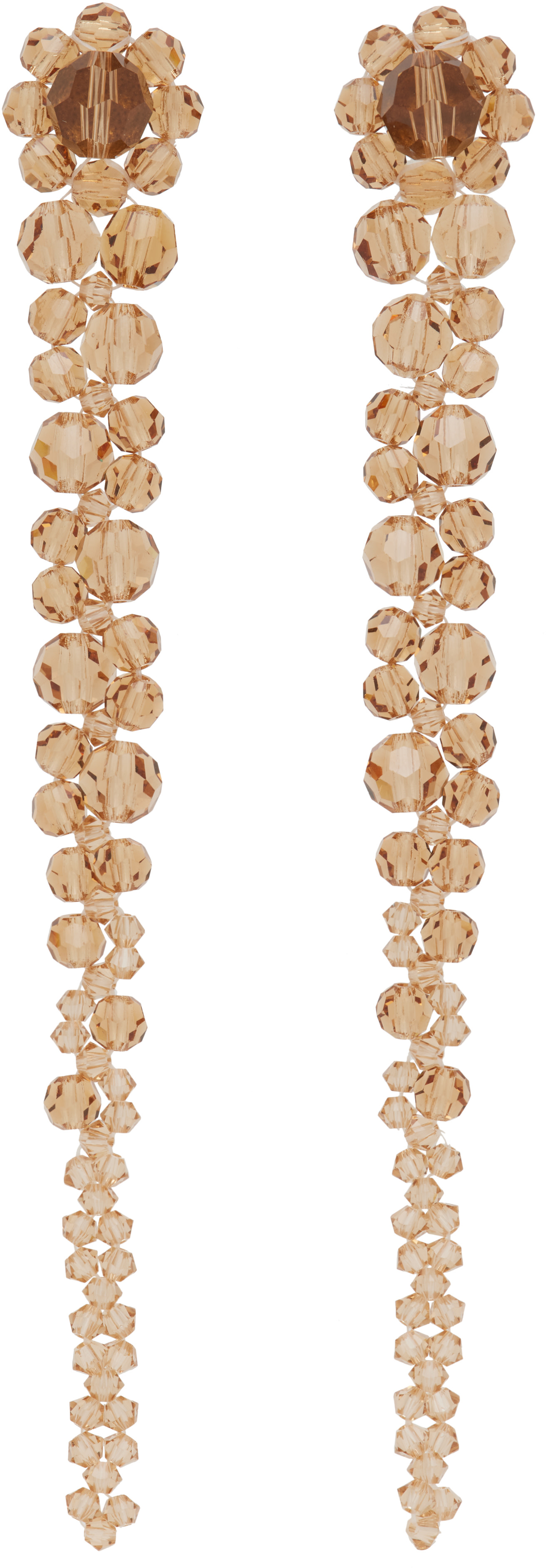 Simone Rocha - Boucles d'oreilles pendantes