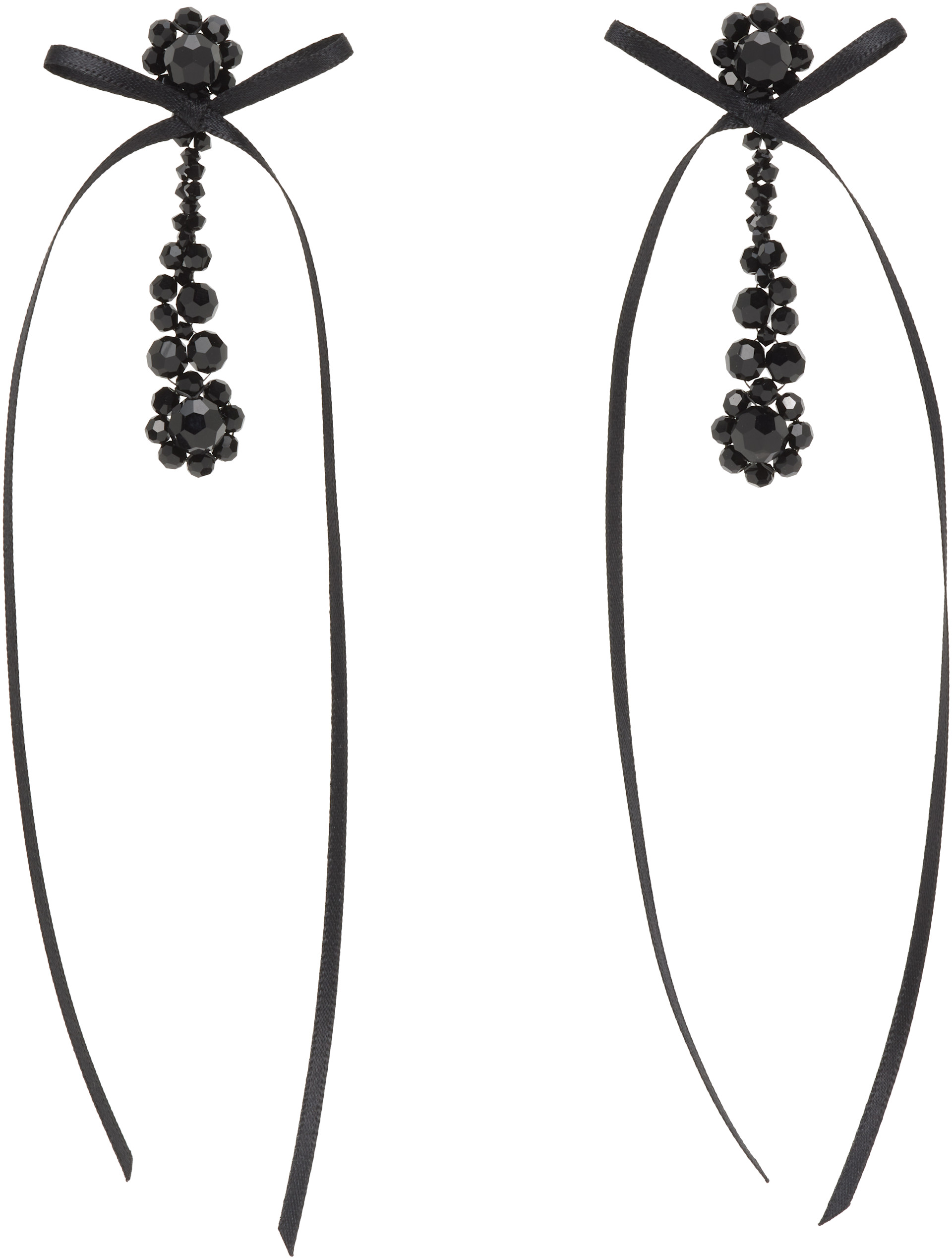 Simone Rocha - Victorian Drip Bow Earrings
