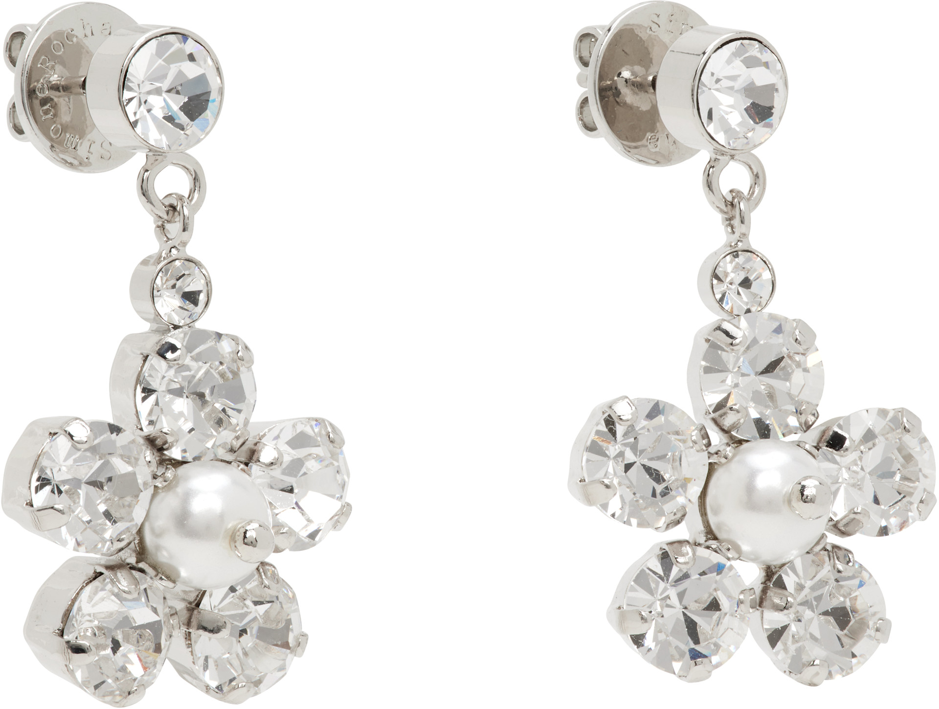 Simone Rocha - Mini Daisy Drop Earrings