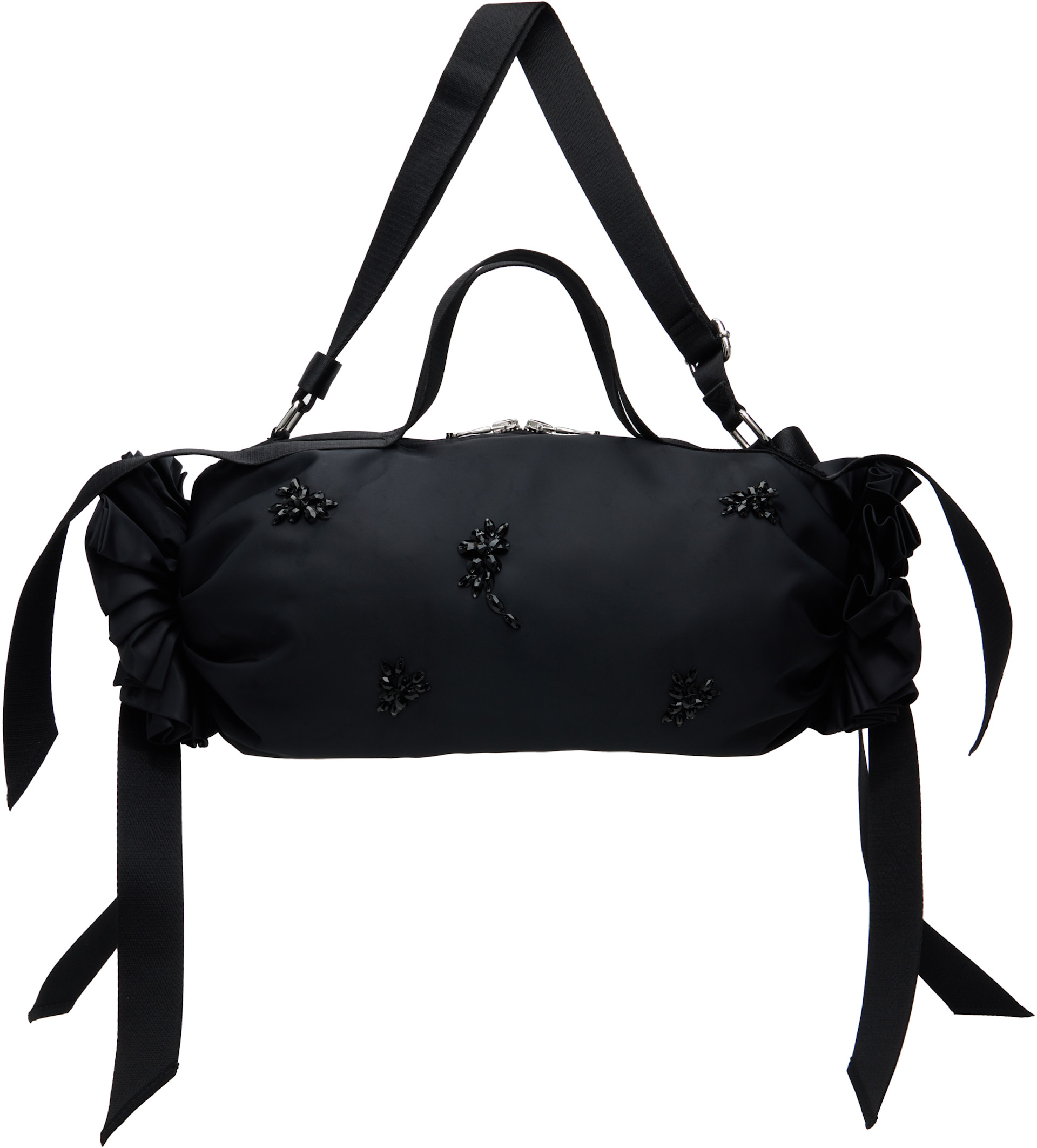 Simone Rocha - Sac Turbo noir à rosettes