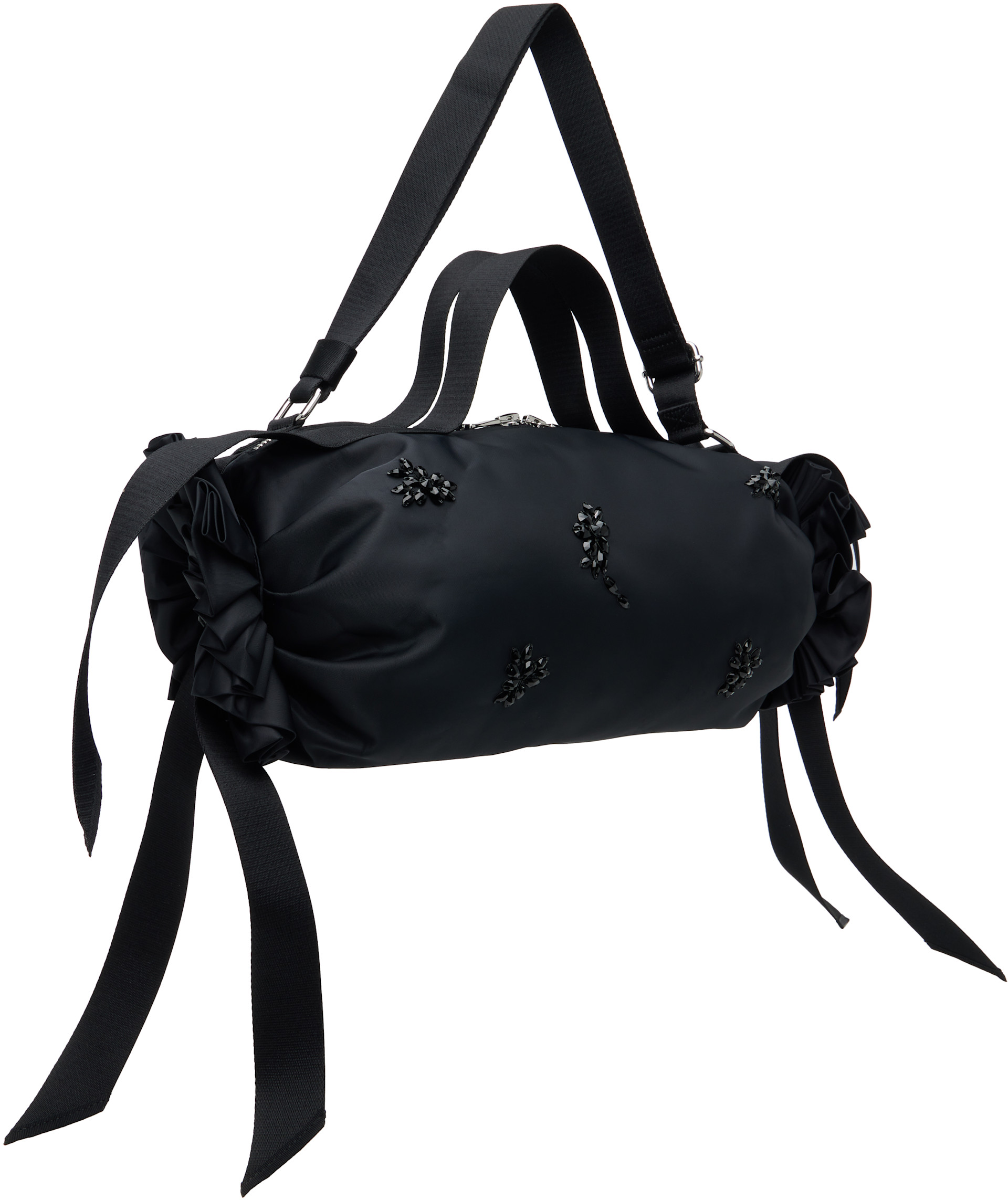 Simone Rocha - Sac Turbo noir à rosettes