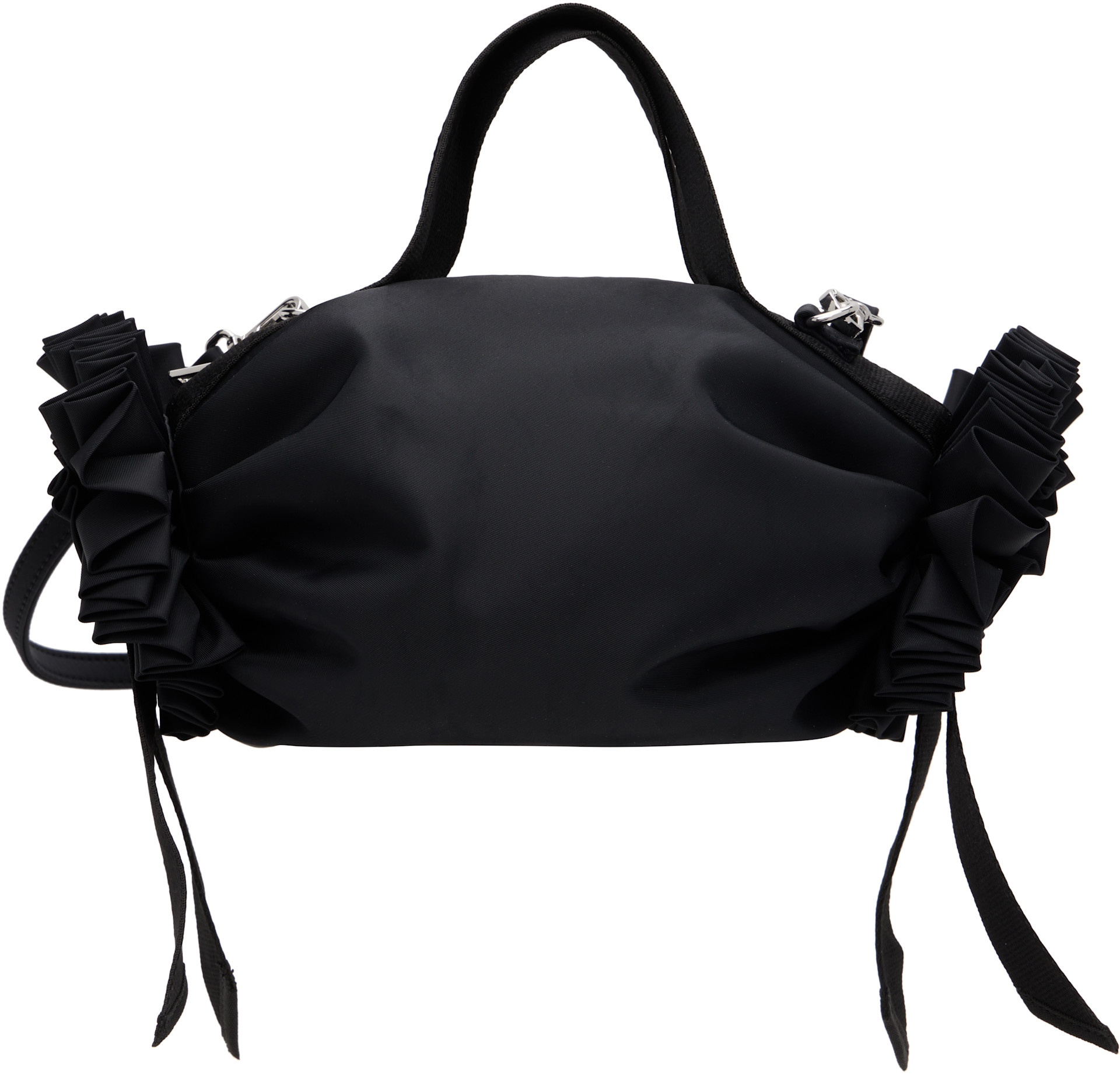 Simone Rocha - Mini sac noir à appliqués de rosette