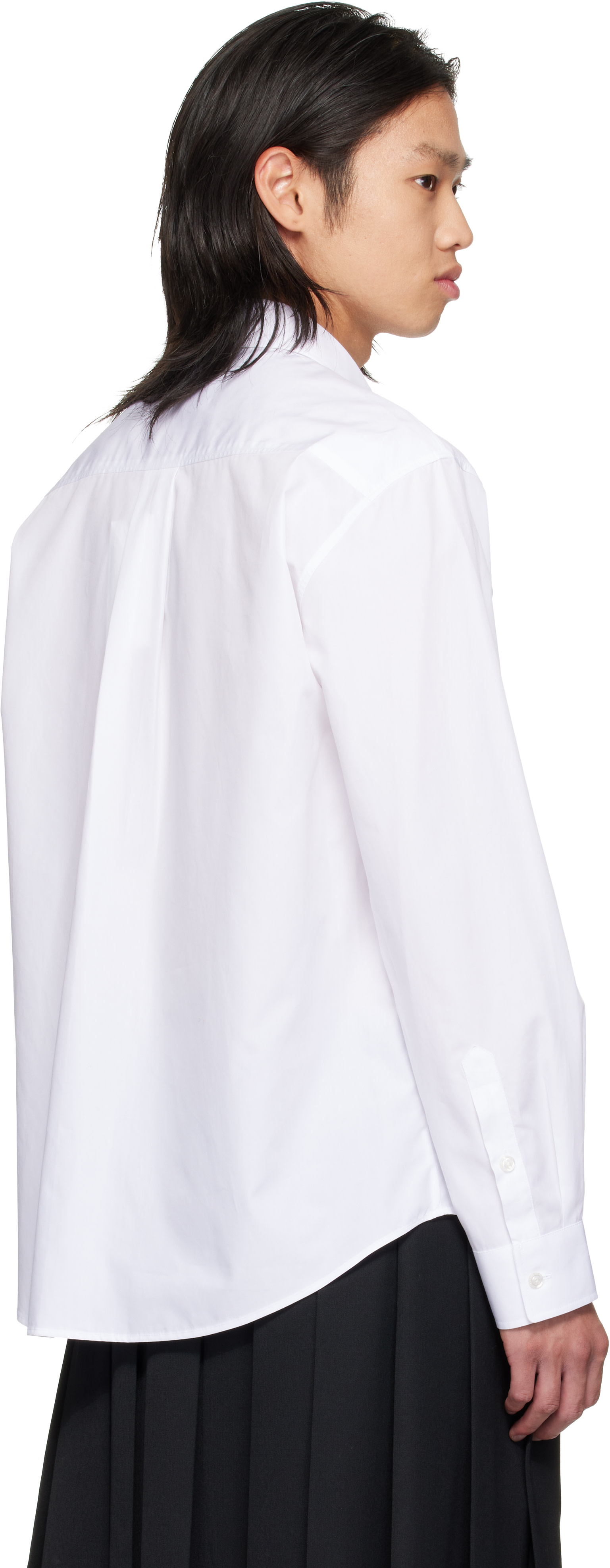 Simone Rocha - White Split Ring Classic Shirt