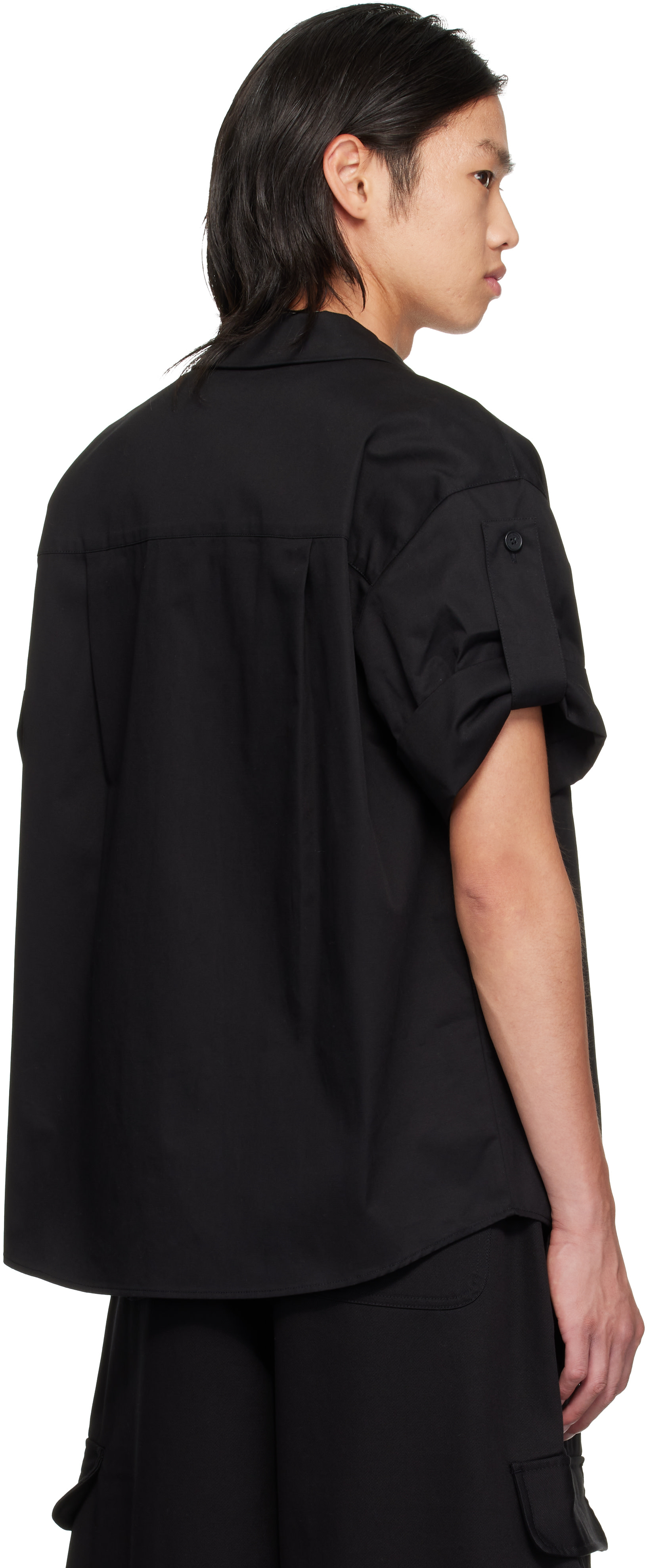 Simone Rocha - Chemise militaire noire