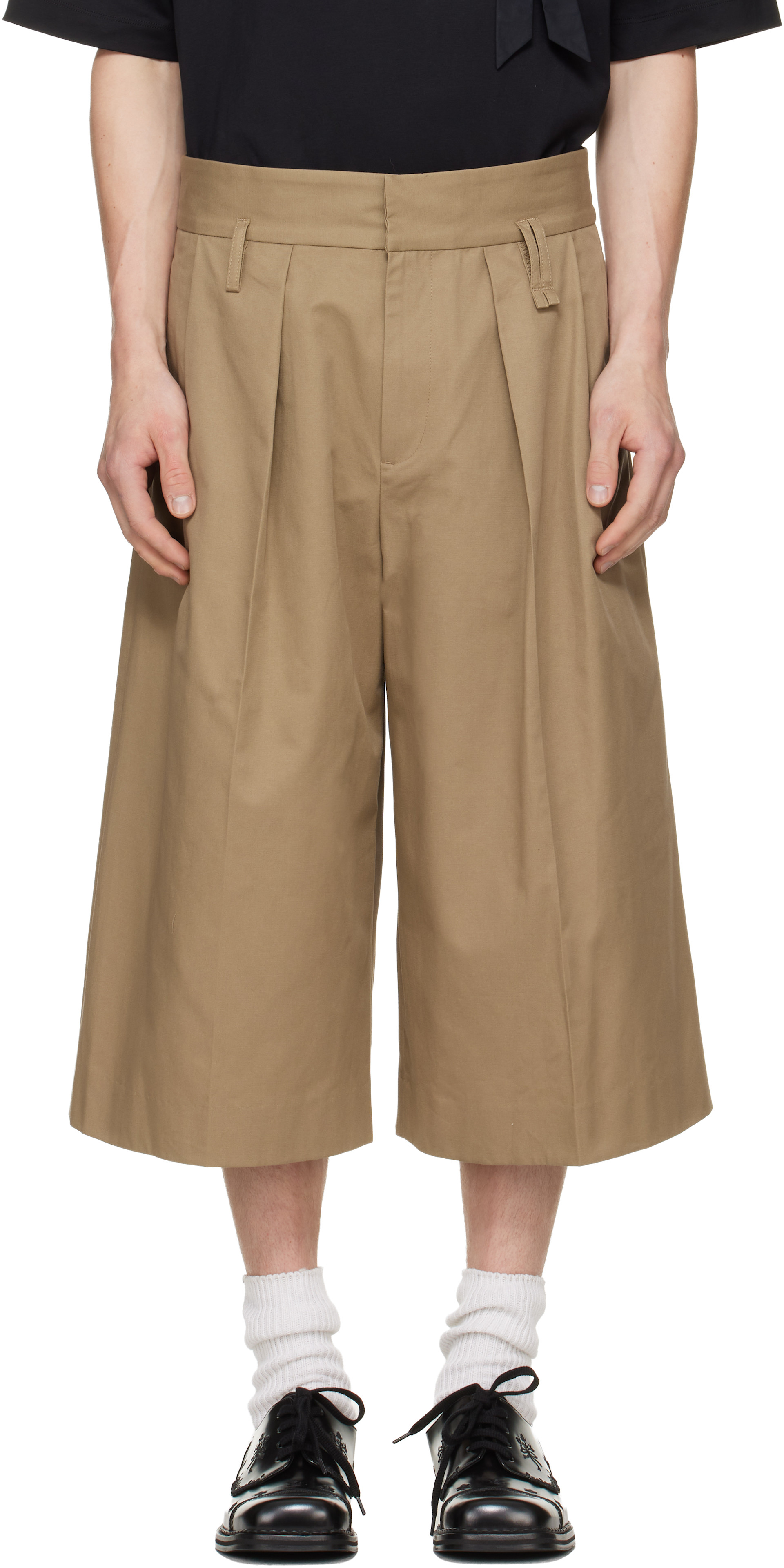 Simone Rocha - Short ample Peeling beige