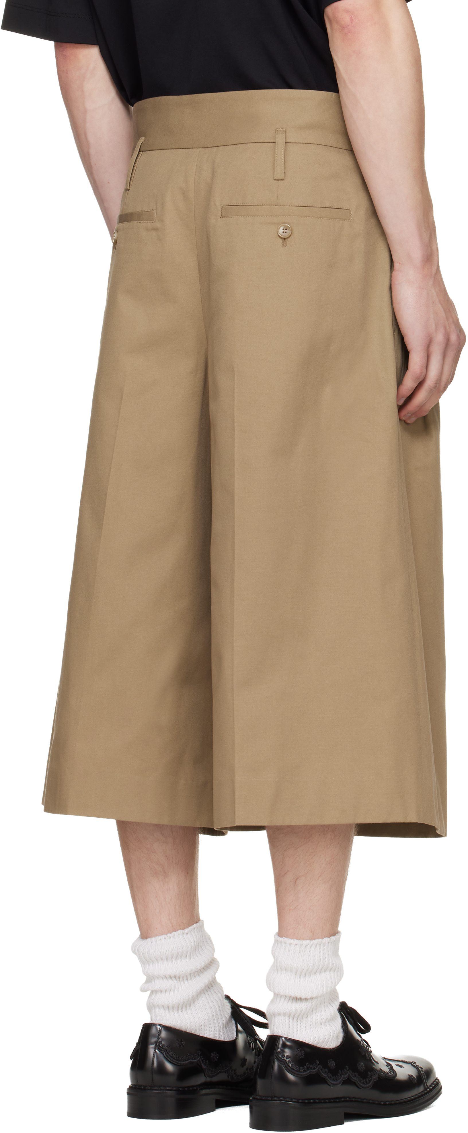 Simone Rocha - Short ample Peeling beige