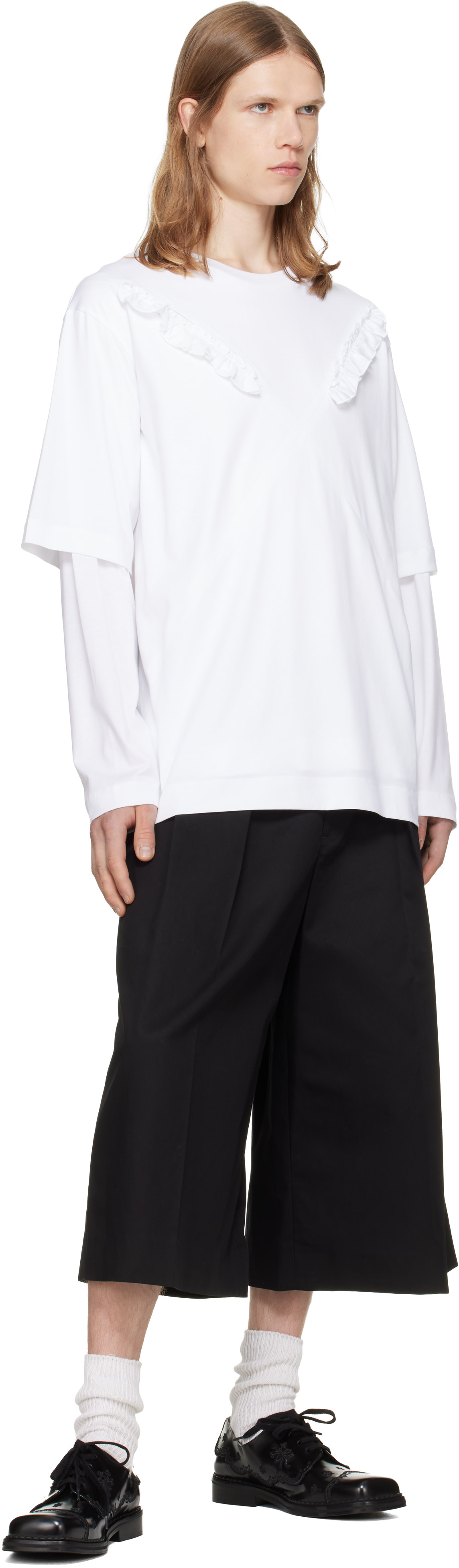 Simone Rocha - Short ample Peeling noir
