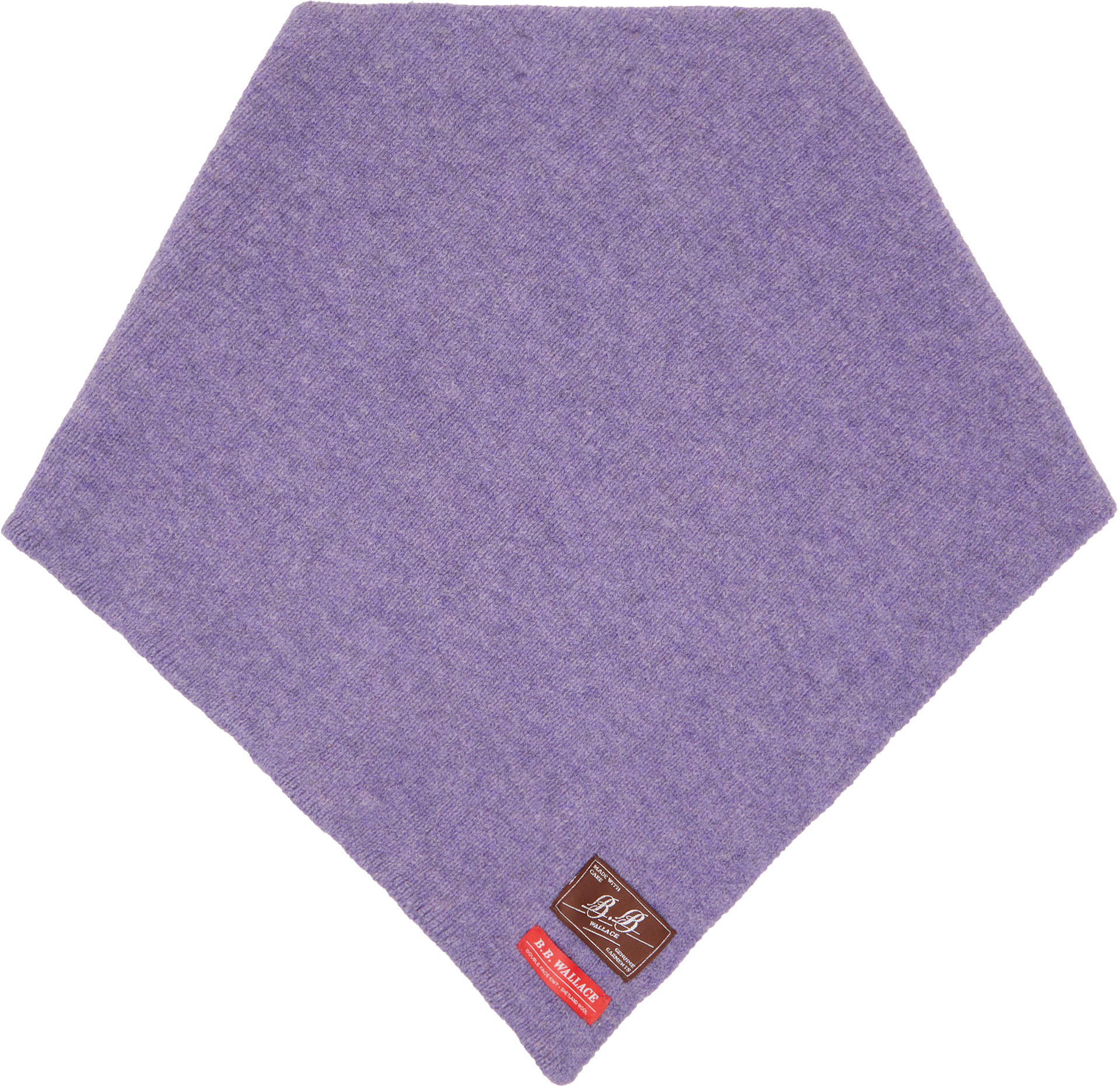 B.B. Wallace - Écharpe Adams mauve et jaune