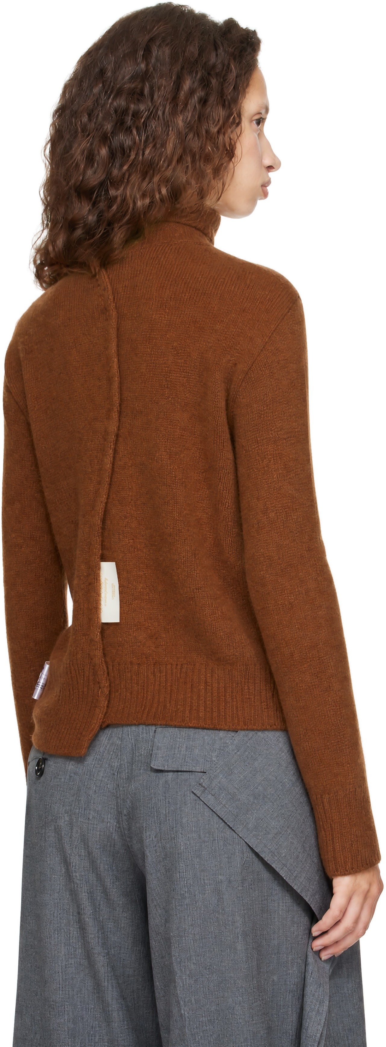 UNDERCOVER - Cardigan UC2F1901 brun