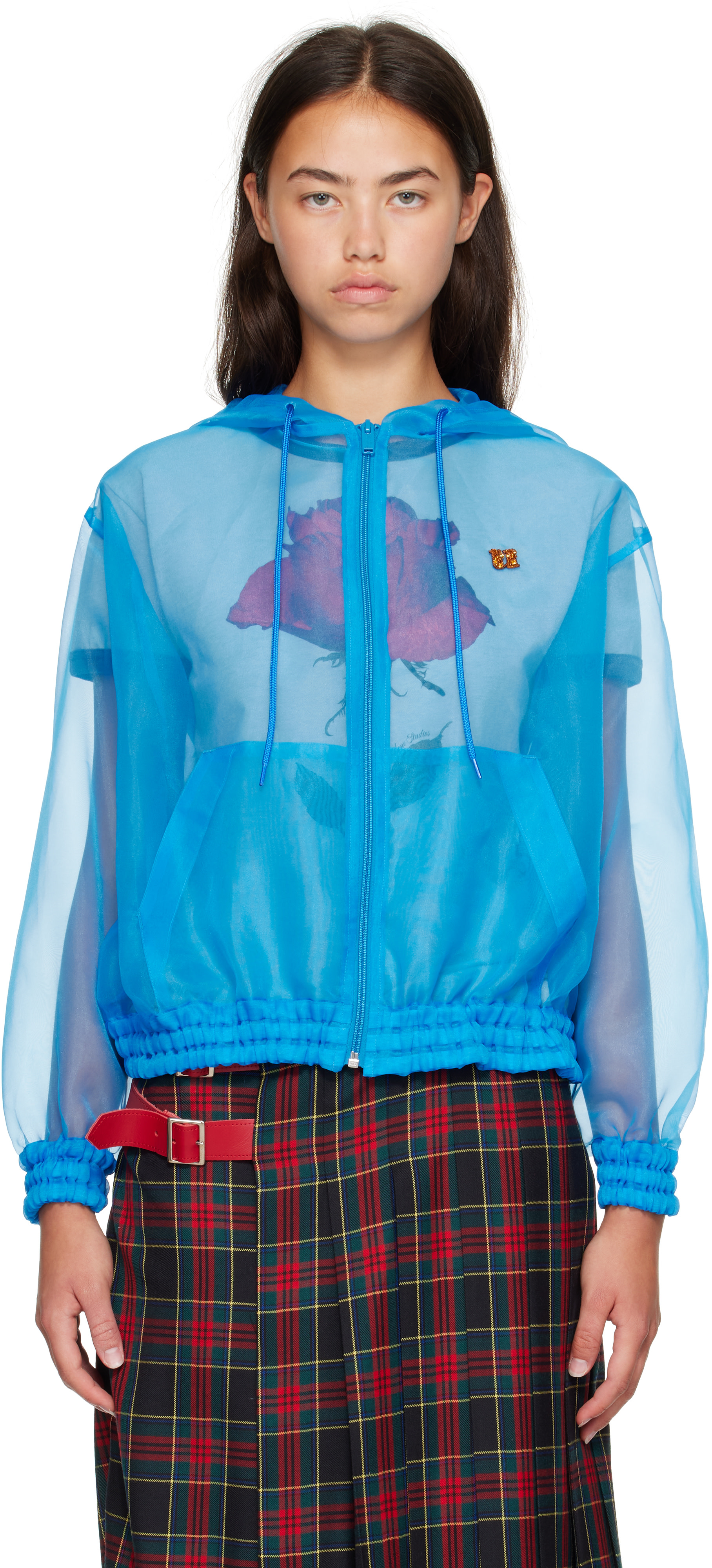 UNDERCOVER - Pull à capuche UP2F1205 bleu
