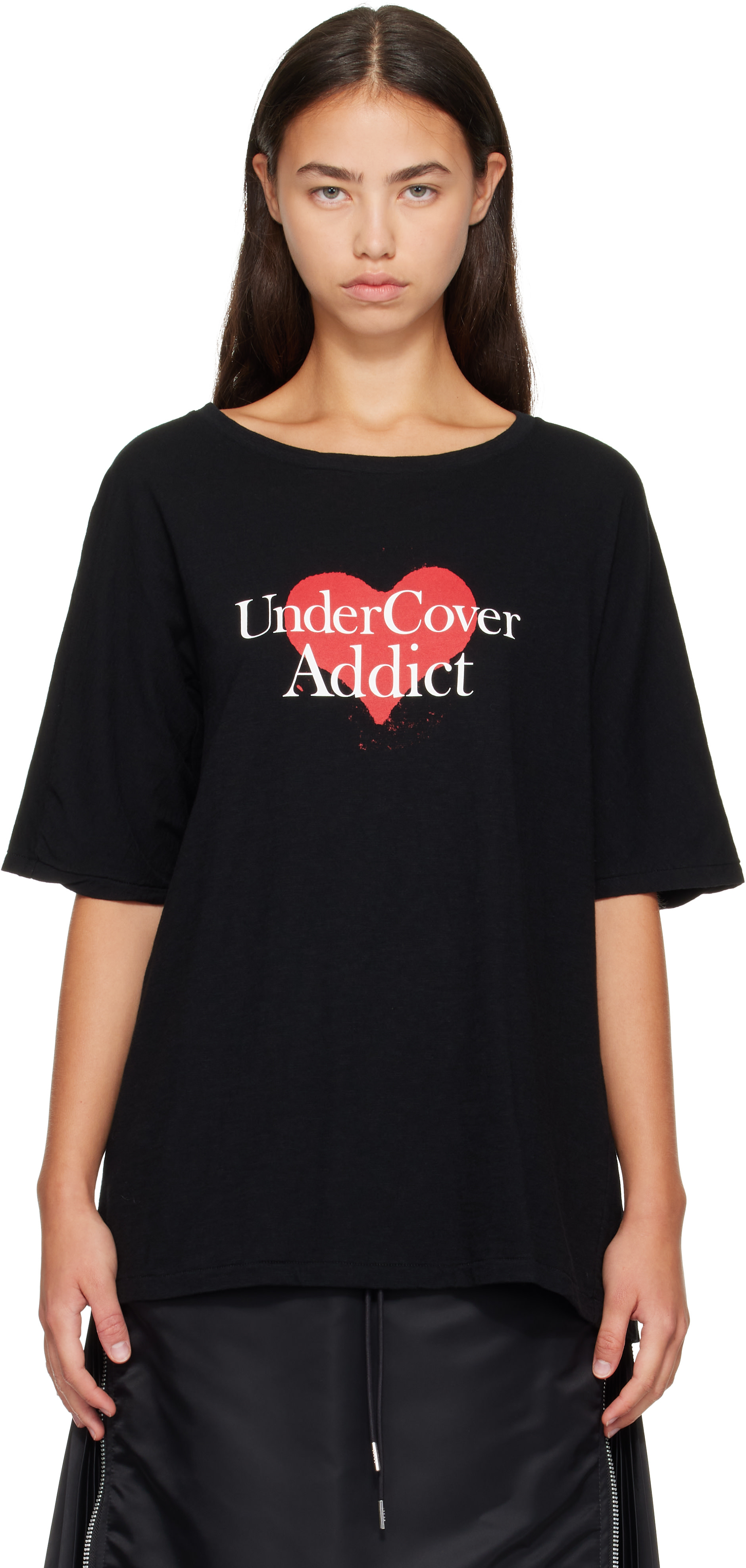 UNDERCOVER - T-shirt graphique noir